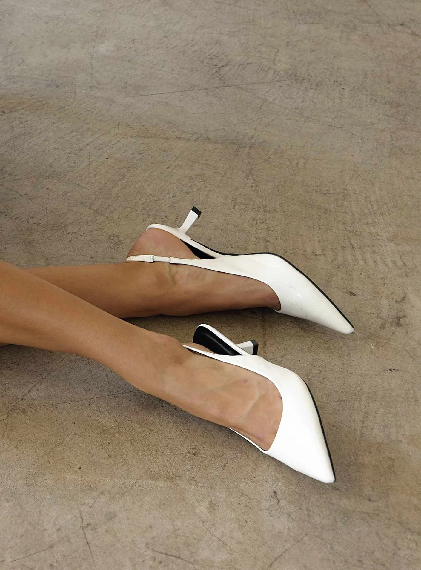 Billini Ayla Pointed Toe Heels Bone - Image 8
