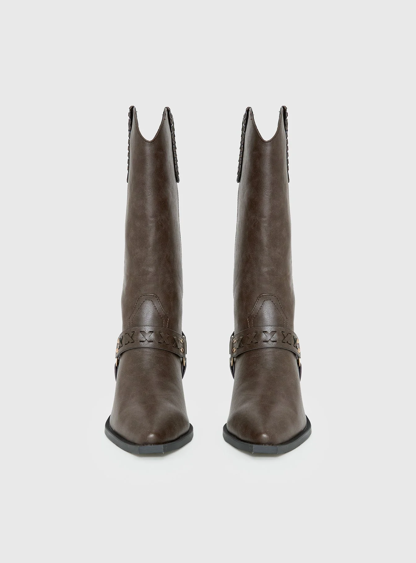 Billini Eldora Cowboy Boots Brown - Image 3