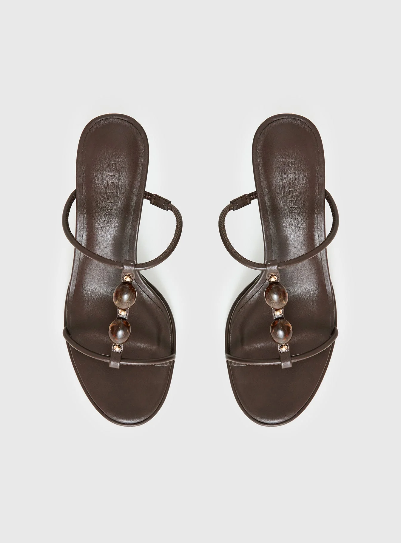 Billini Olympie Gem Detail Heels Brown - Image 6
