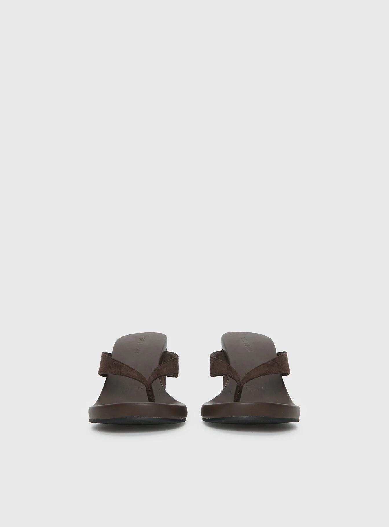 Billini Ravyn Heels Dark Cacao Faux Suede - Image 3
