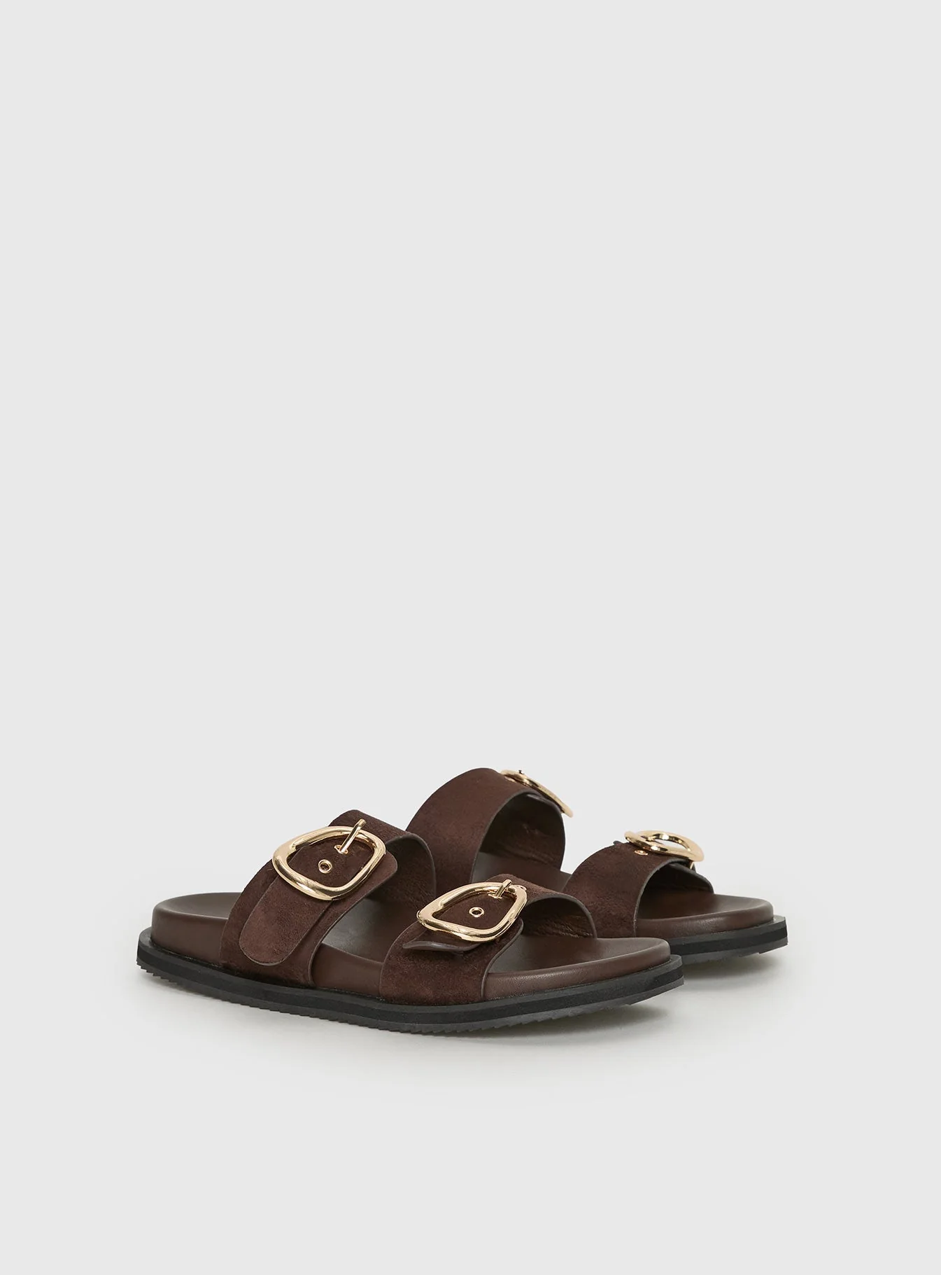 Billini Theresa Slides Chocolate - Image 2