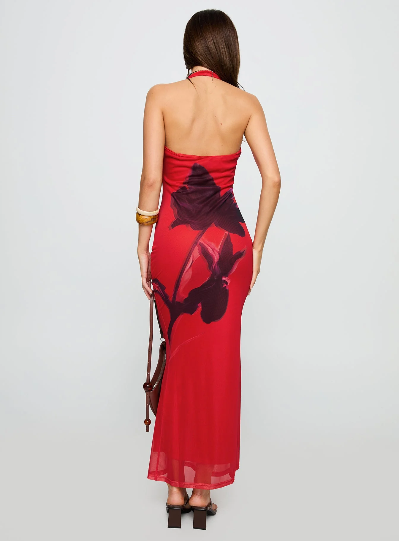 Bittersuite Cowl Maxi Dress Multi - Image 5