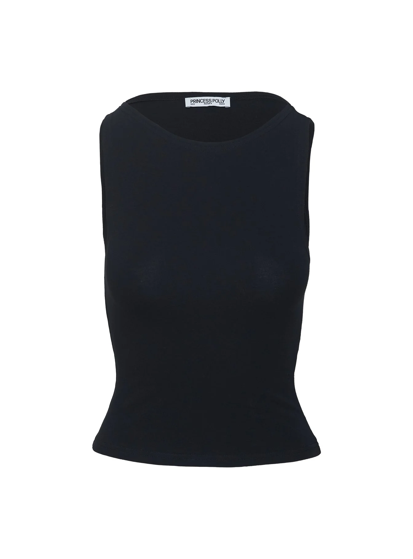 Bleeker High Neck Top Black - Image 8