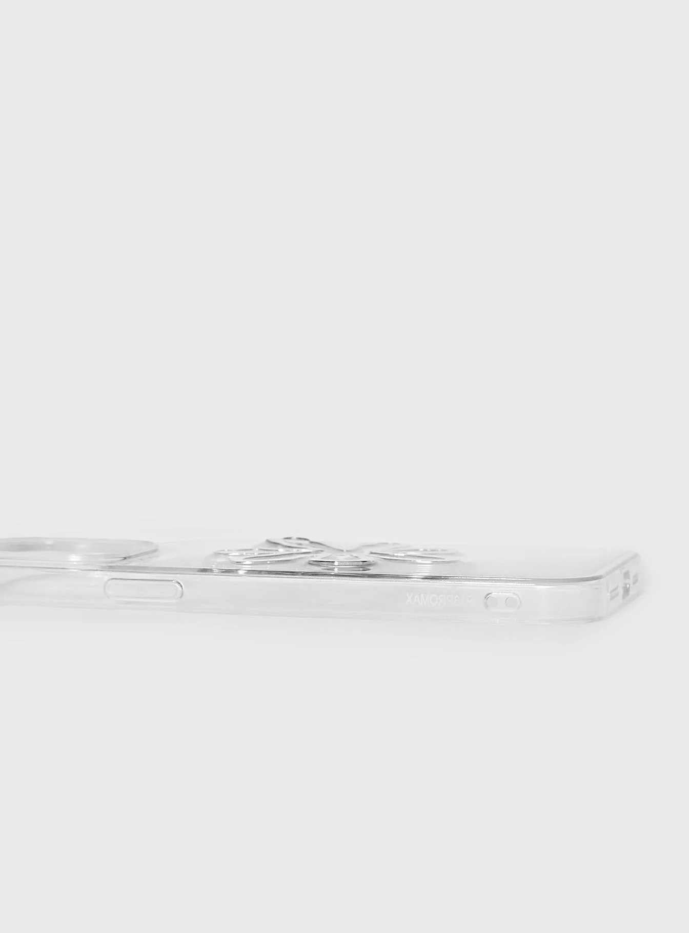 Blink Twice iPhone Case Clear / Silver - Image 2