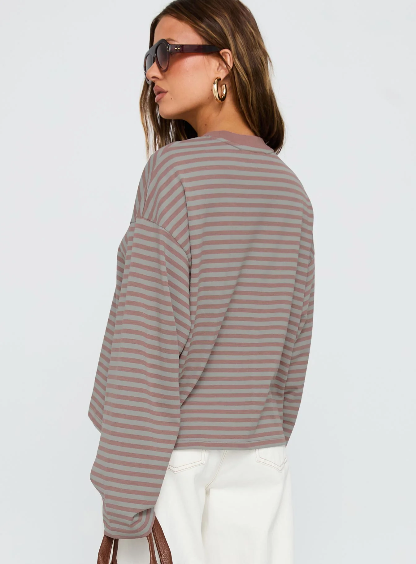 Bloom Long Sleeve Muted Pastels Stripe - Image 5