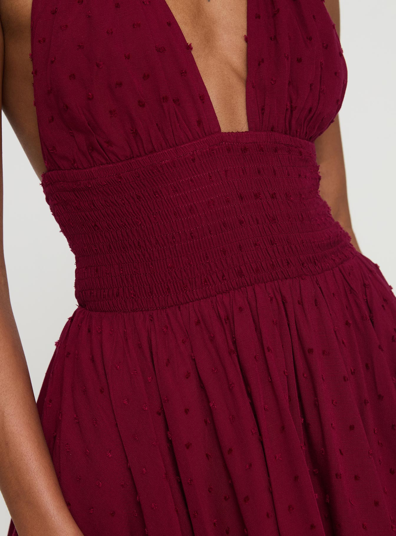 Bonfire Romper Burgundy - Image 6