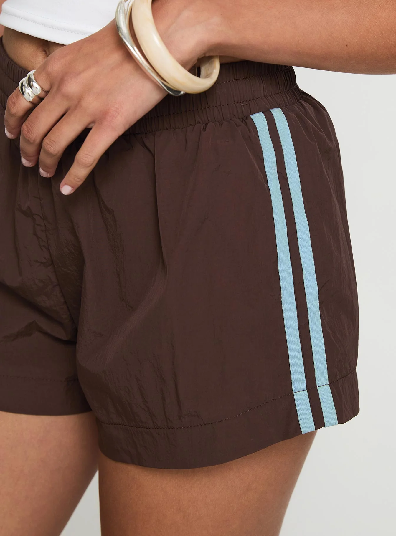 Borderline Track Short Brown / Blue - Image 6