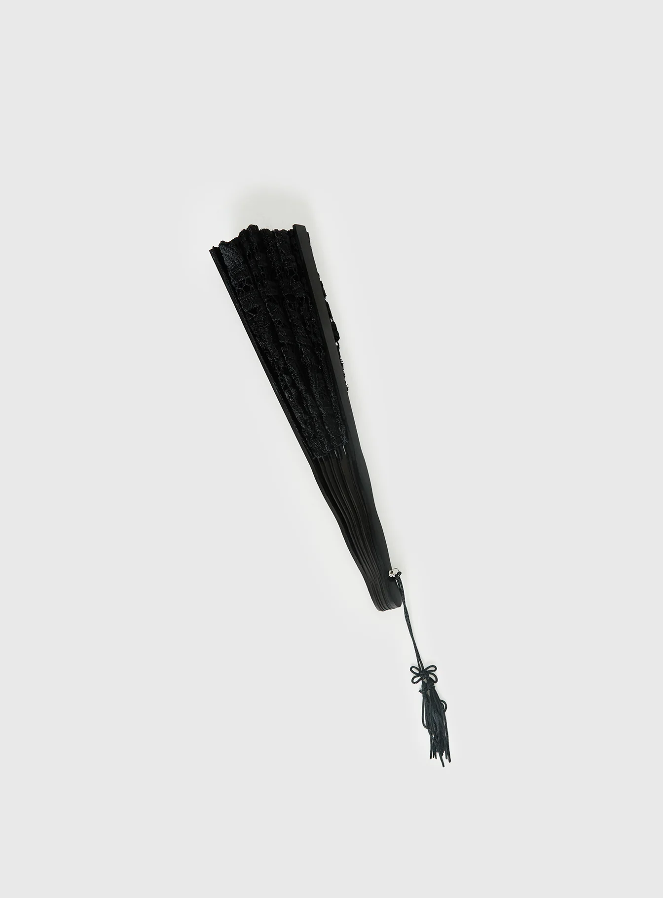 Bossa Nova Lace Fan Black - Image 3