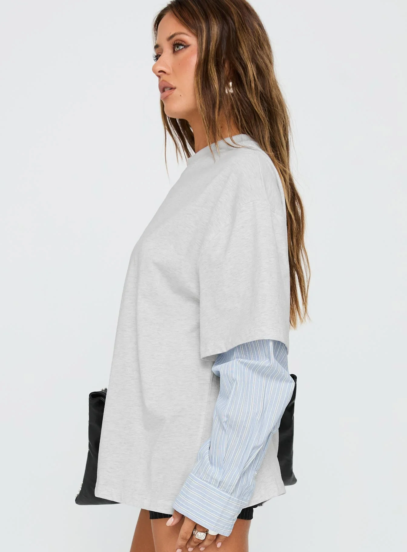Ashely Shirt Grey - Image 4
