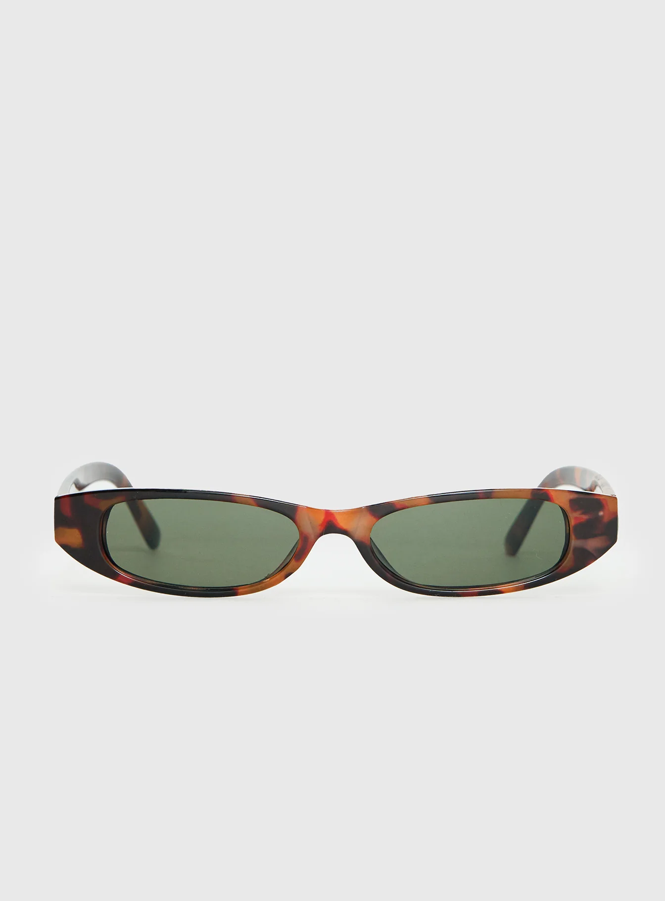 Bowery Slim Sunglasses Tort / Green - Image 2