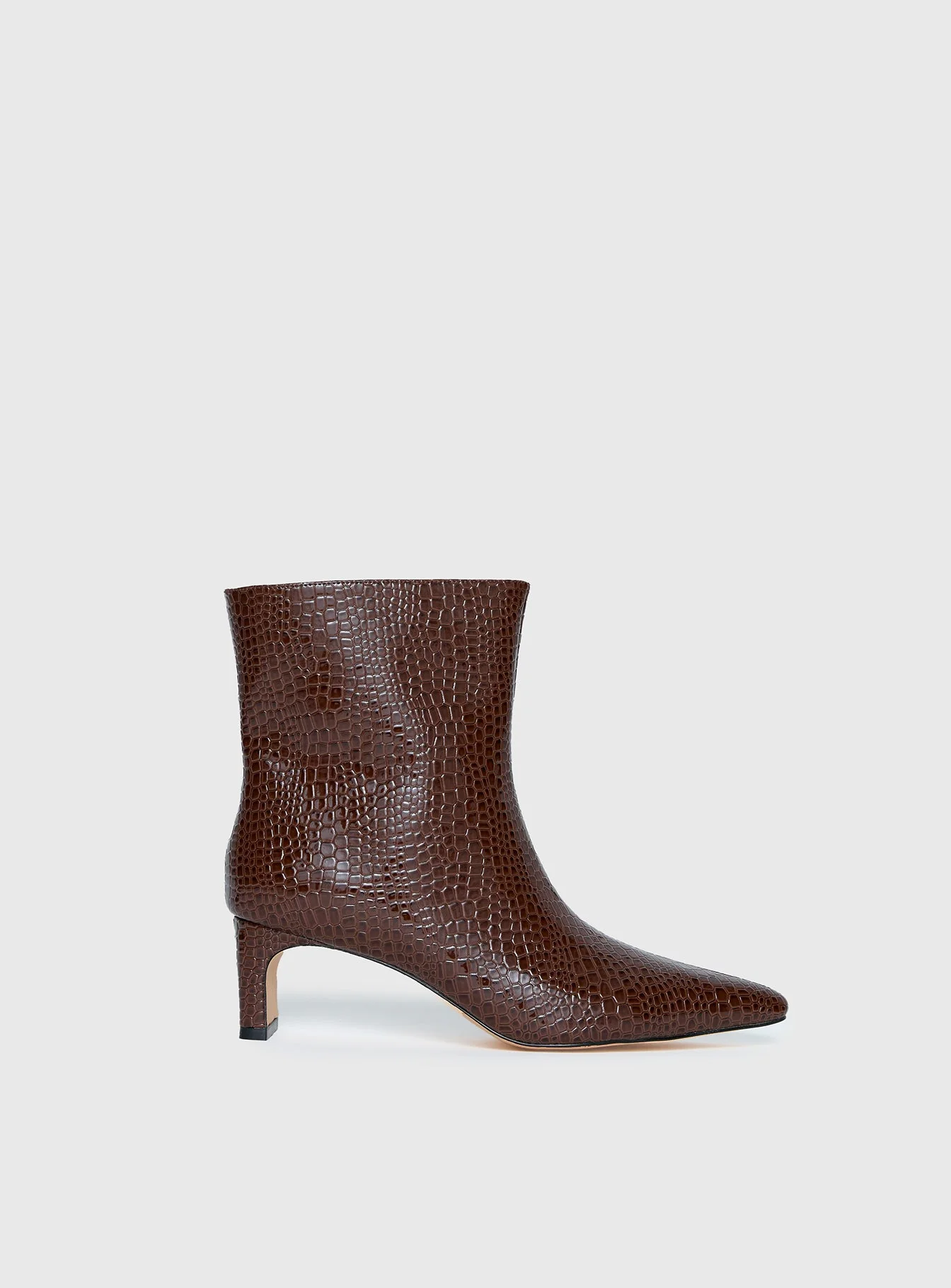 Brayan Boots Chocolate Croc - Image 2