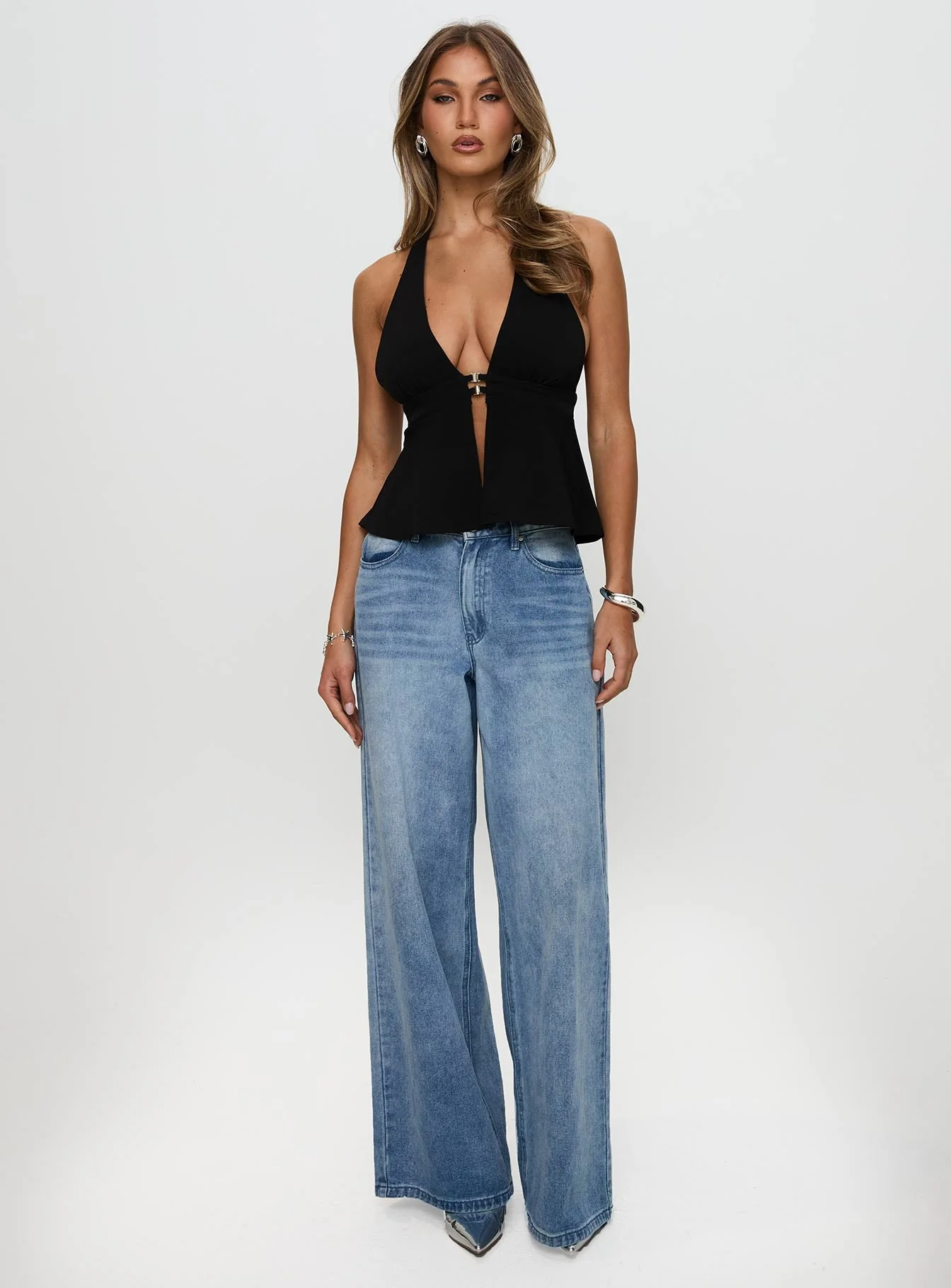 Brealle Halter Top Black - Image 3