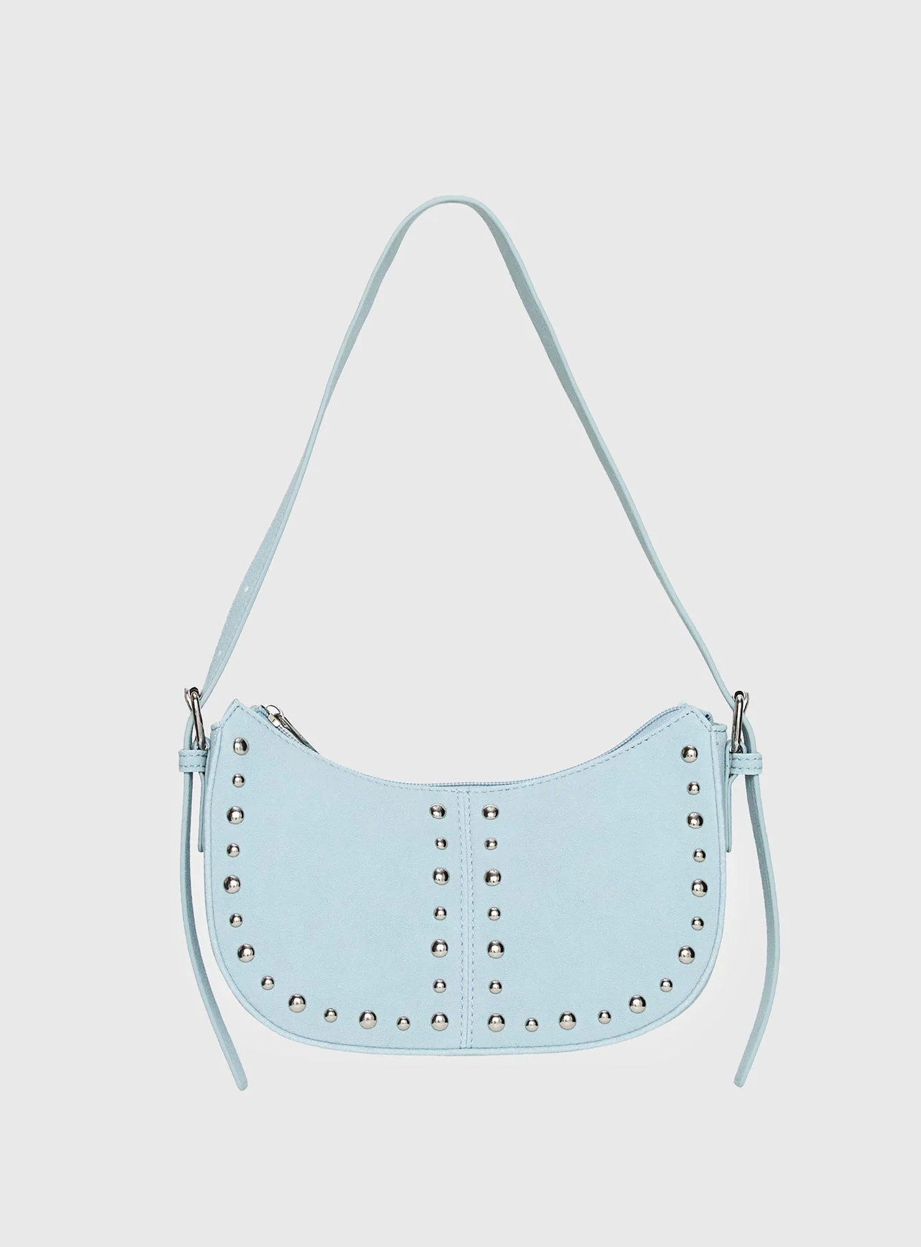 Bright Lights Studded Shoulder Bag Blue - Image 2