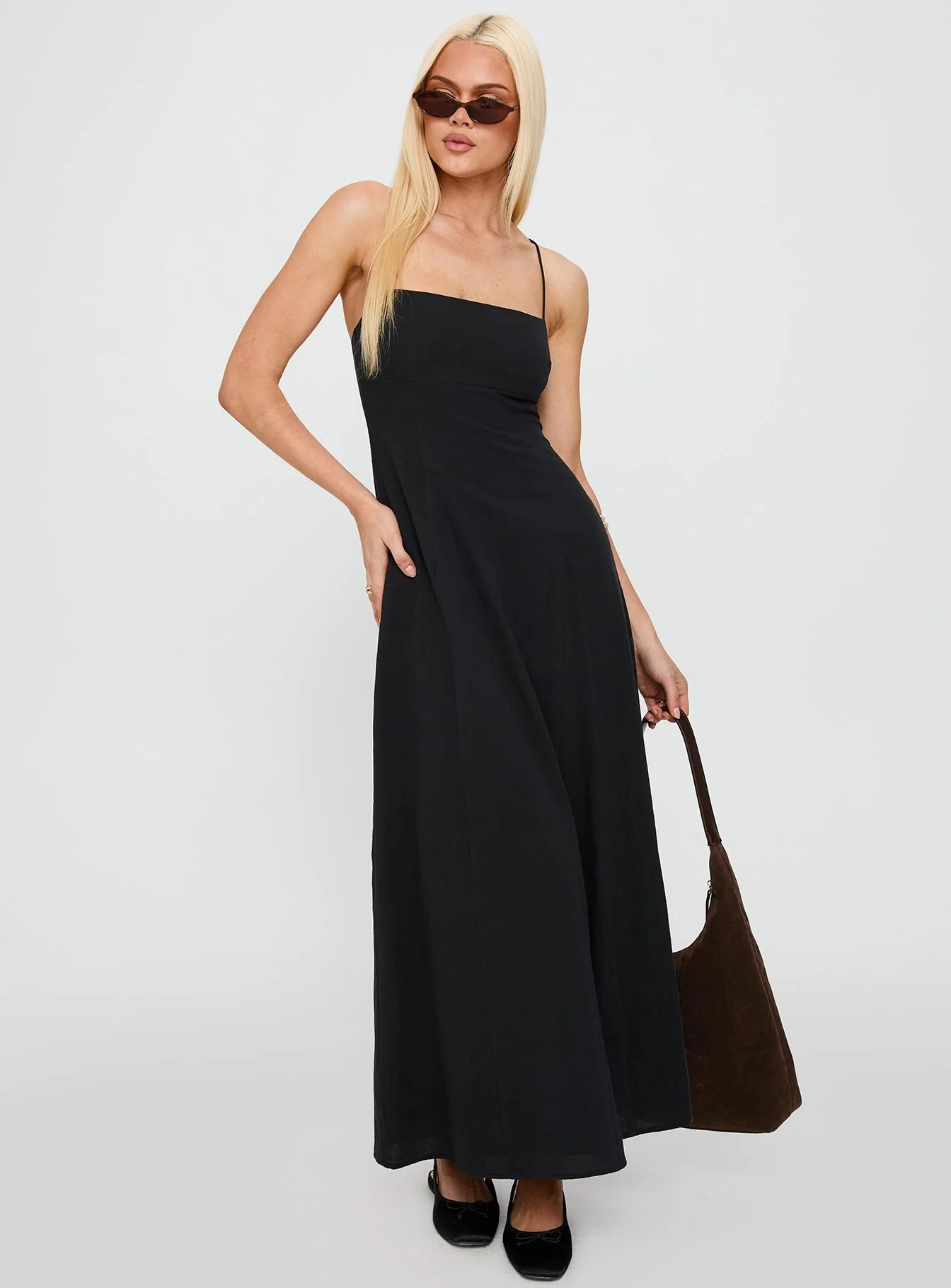Brightwell Maxi Dress Black - Image 2