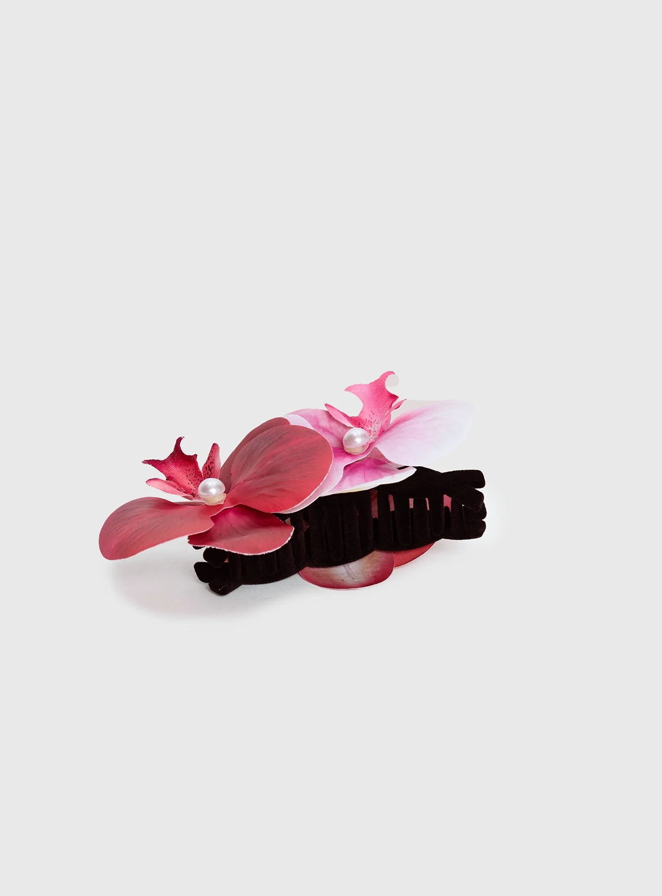 Calderra Orchid Hair Clips Pink - Image 4