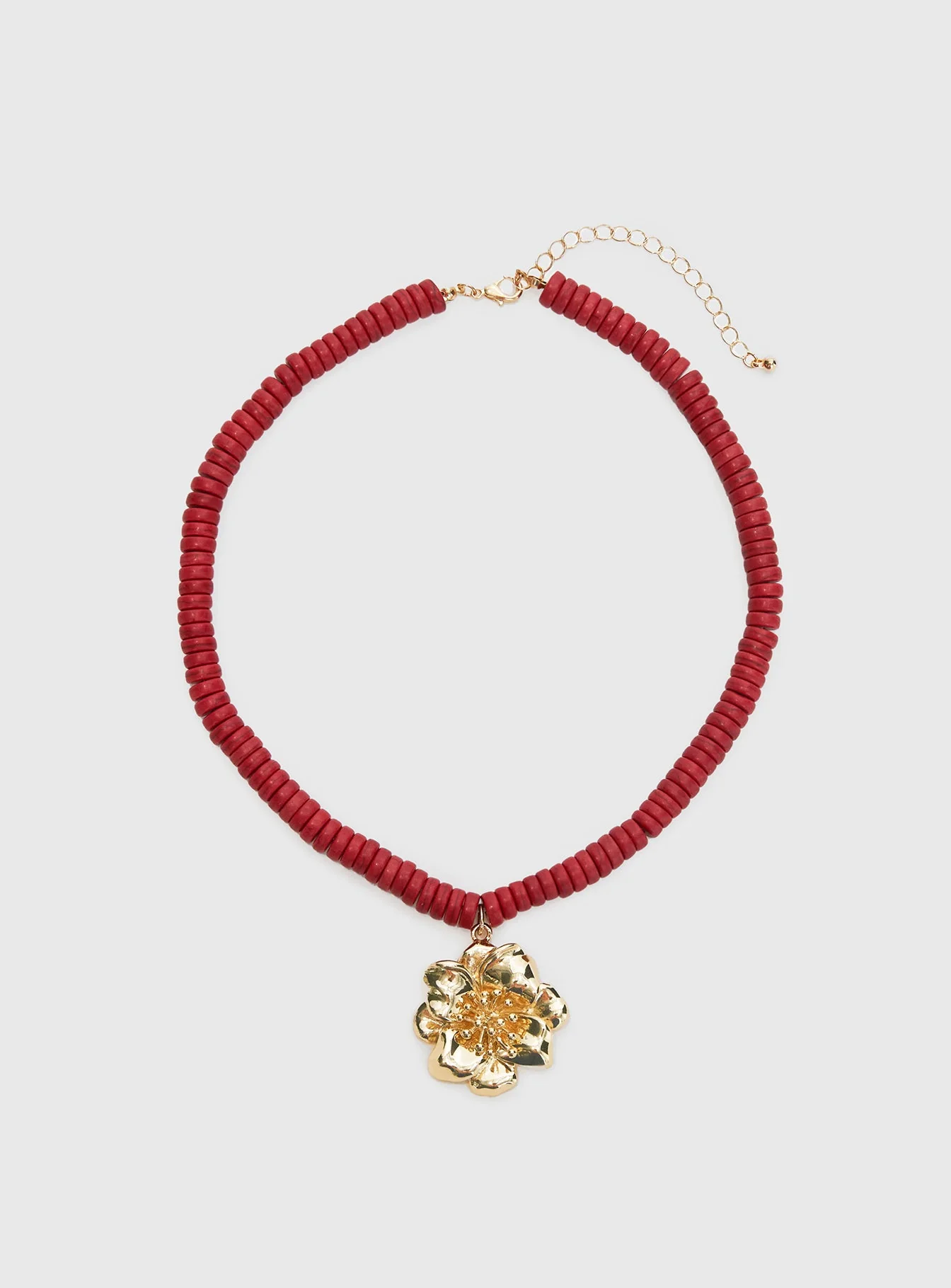 California Dreaming Necklace Red / Gold - Image 2