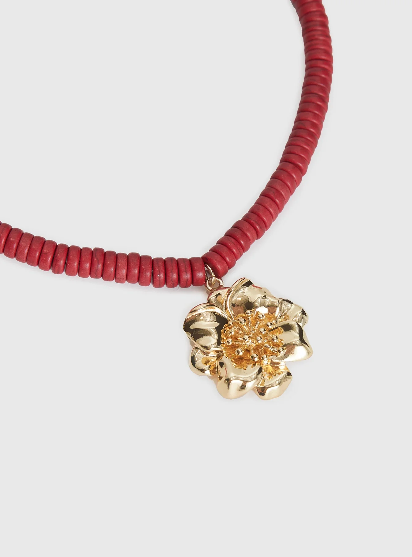 California Dreaming Necklace Red / Gold - Image 3