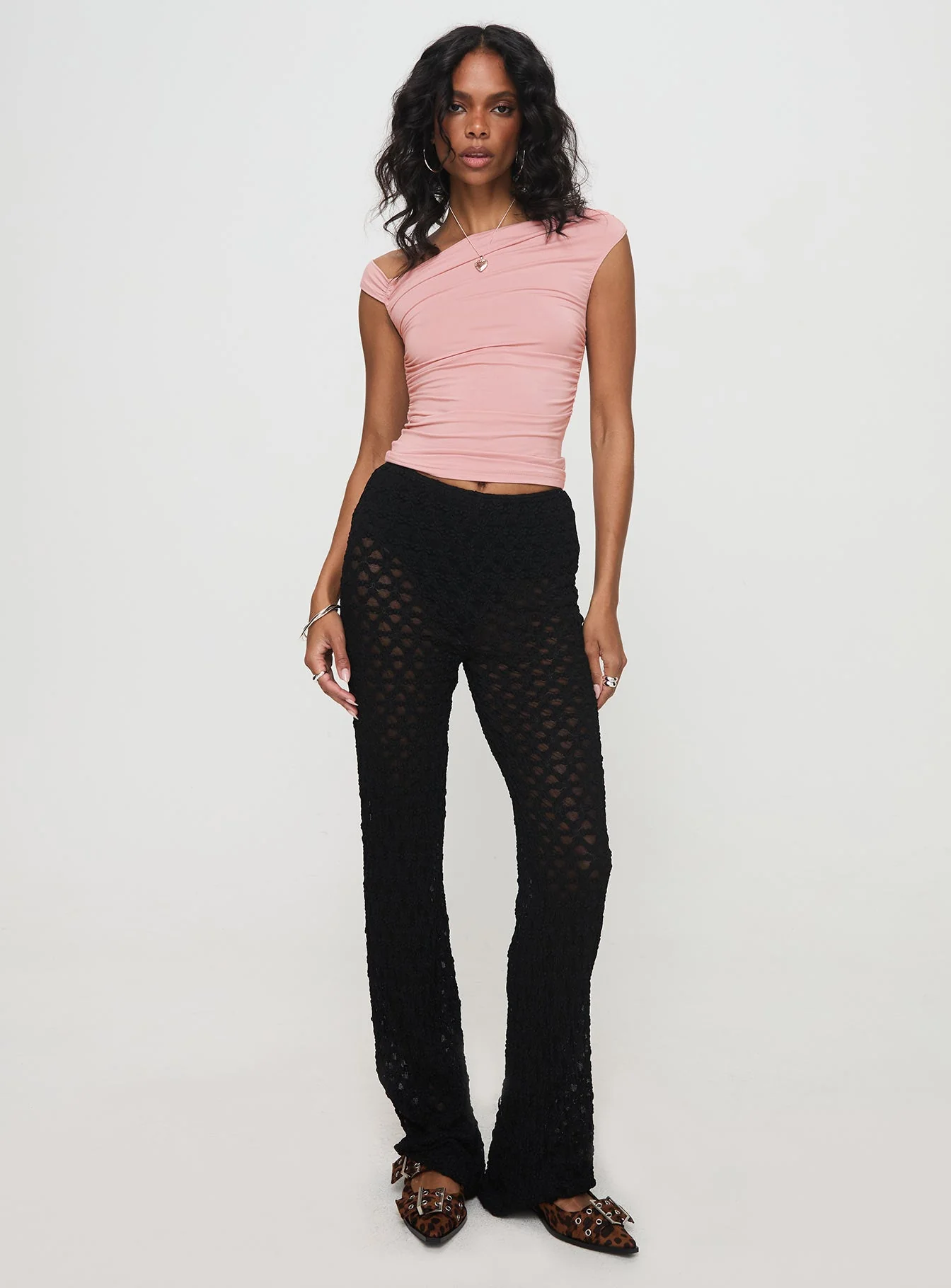 Call It What You Want Mesh Pants Black - Image 3