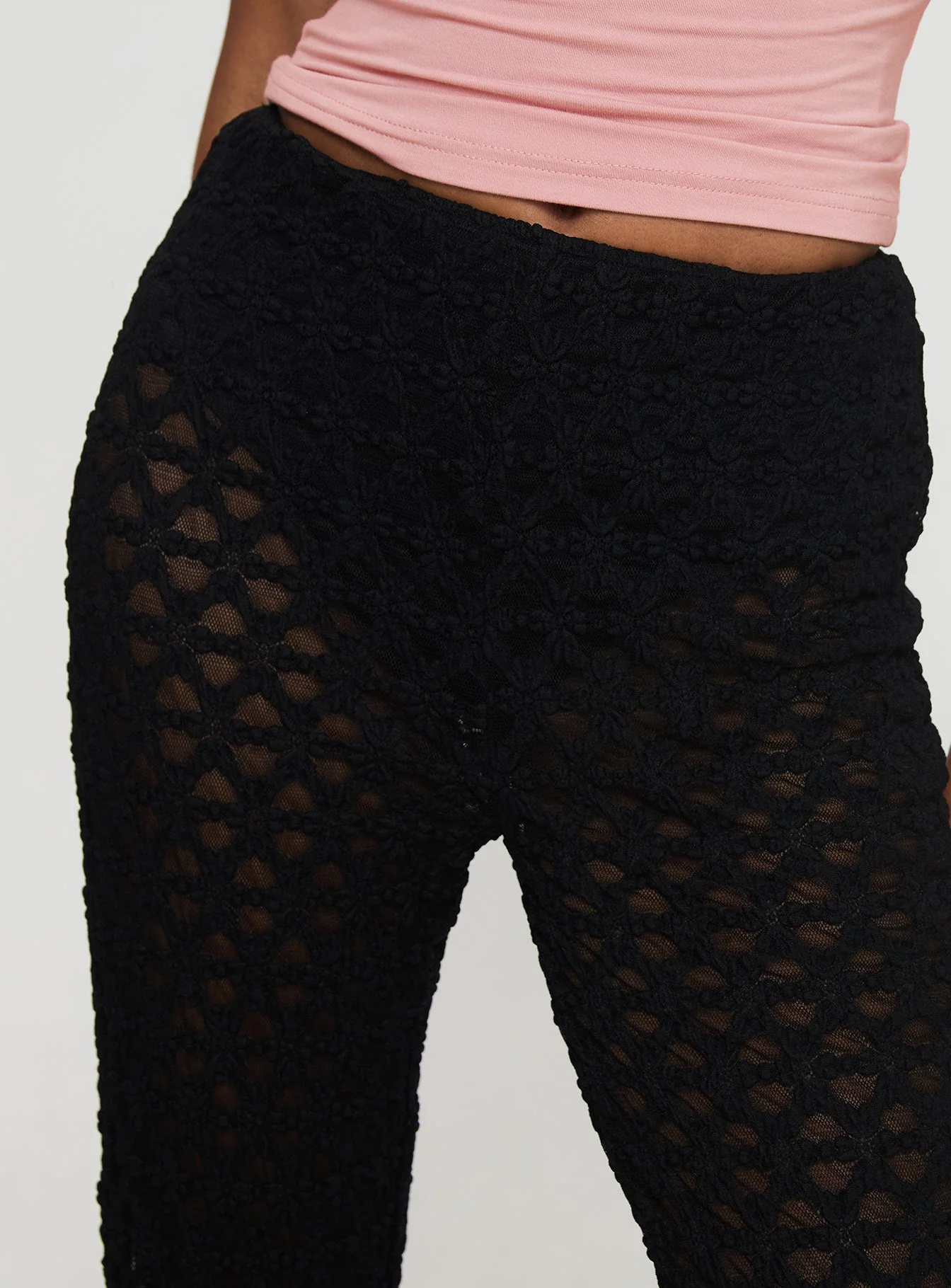Call It What You Want Mesh Pants Black - Image 6