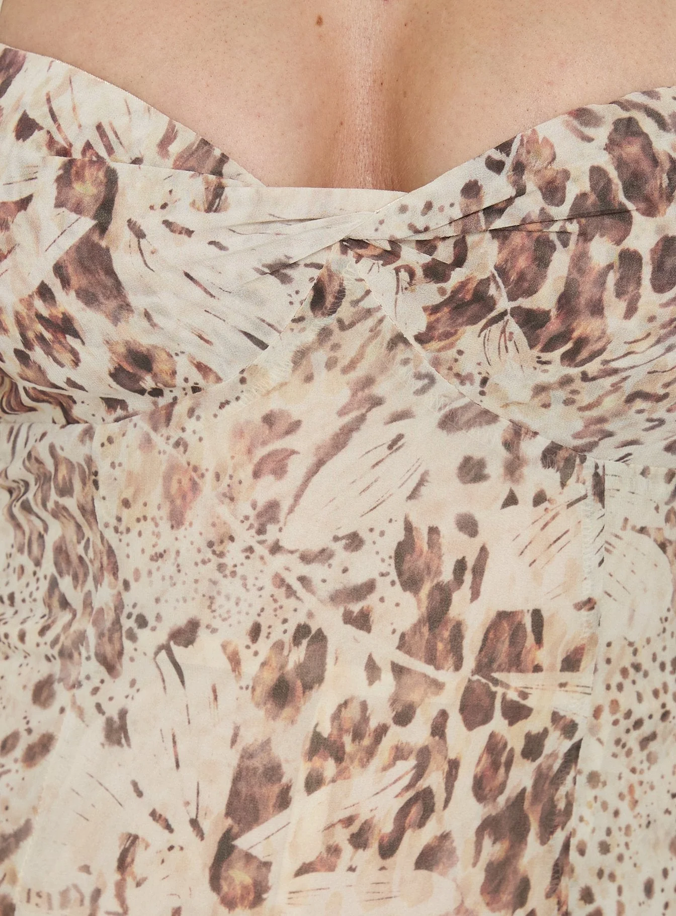 Call Me Instead Halter Playsuit Animal - Image 6