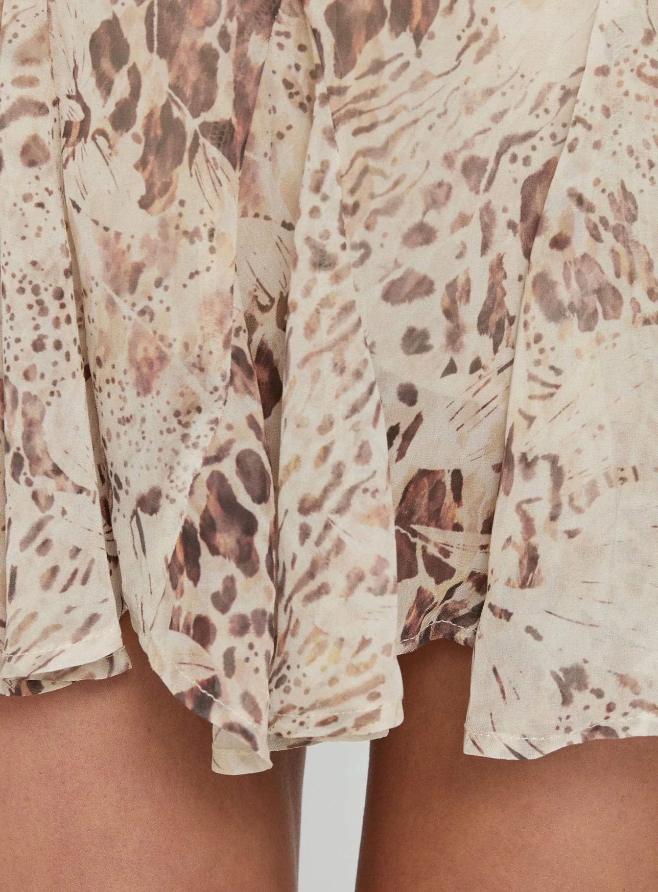 Call Me Instead Halter Playsuit Animal - Image 7