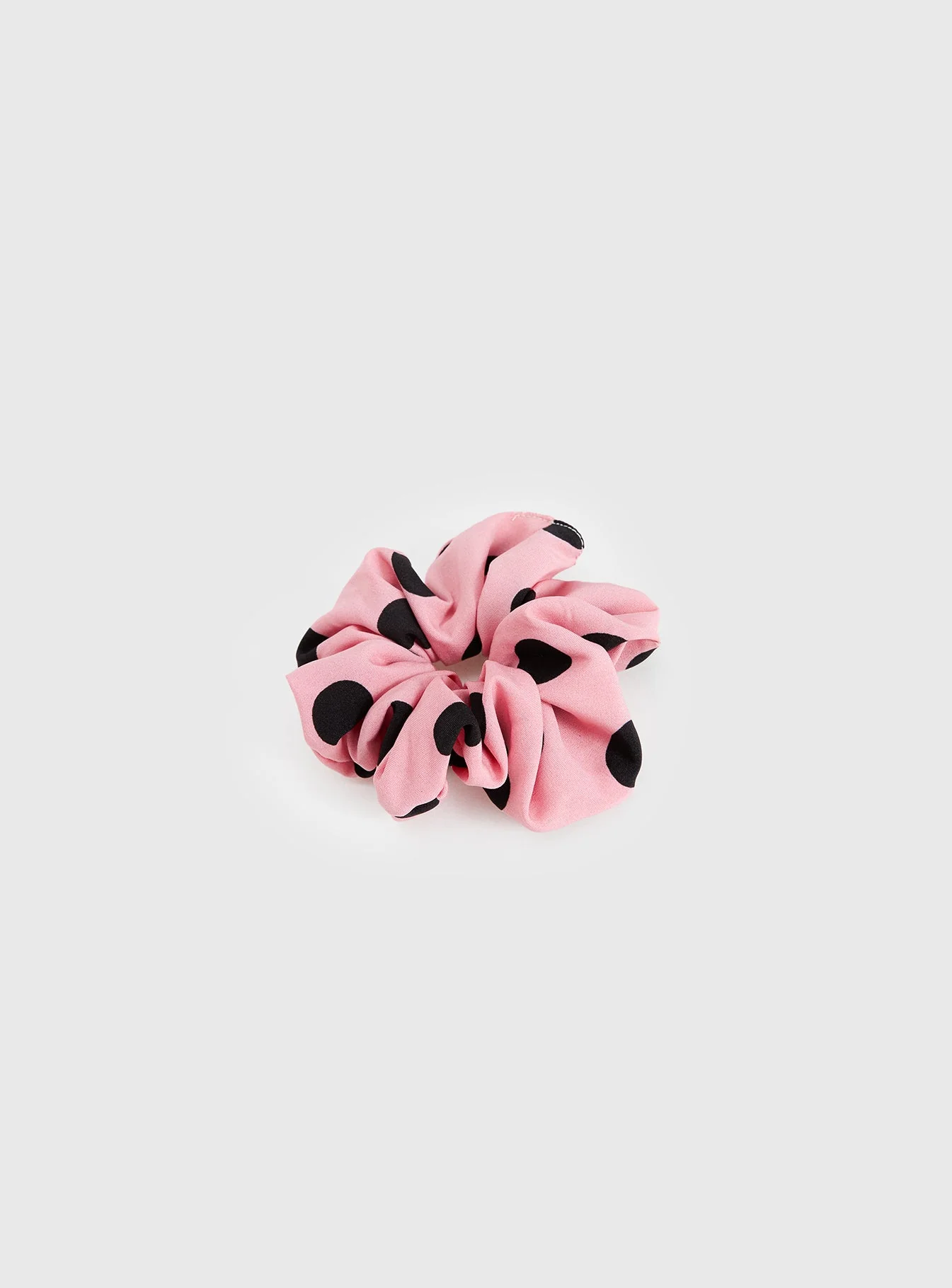 Can We Dance Scrunchie Pink Polka - Image 2