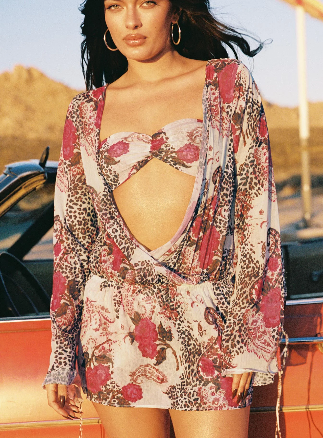 Caribbean Dream Playsuit Multi - Image 3