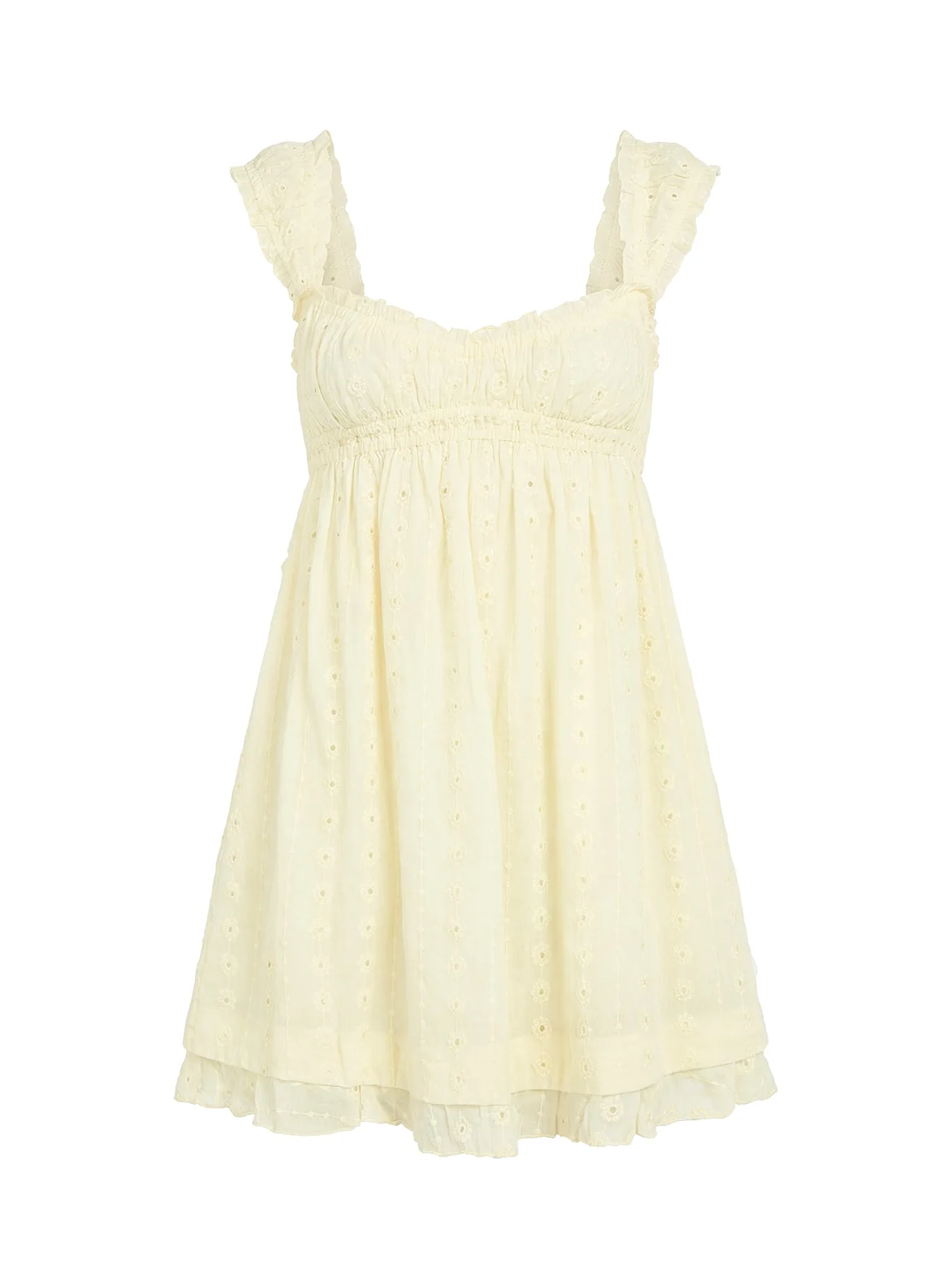 Carlita Mini Dress Yellow - Image 11