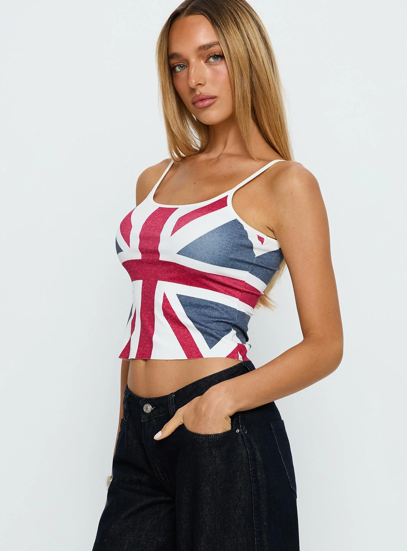 Carrie Cami Top Crimson - Image 4