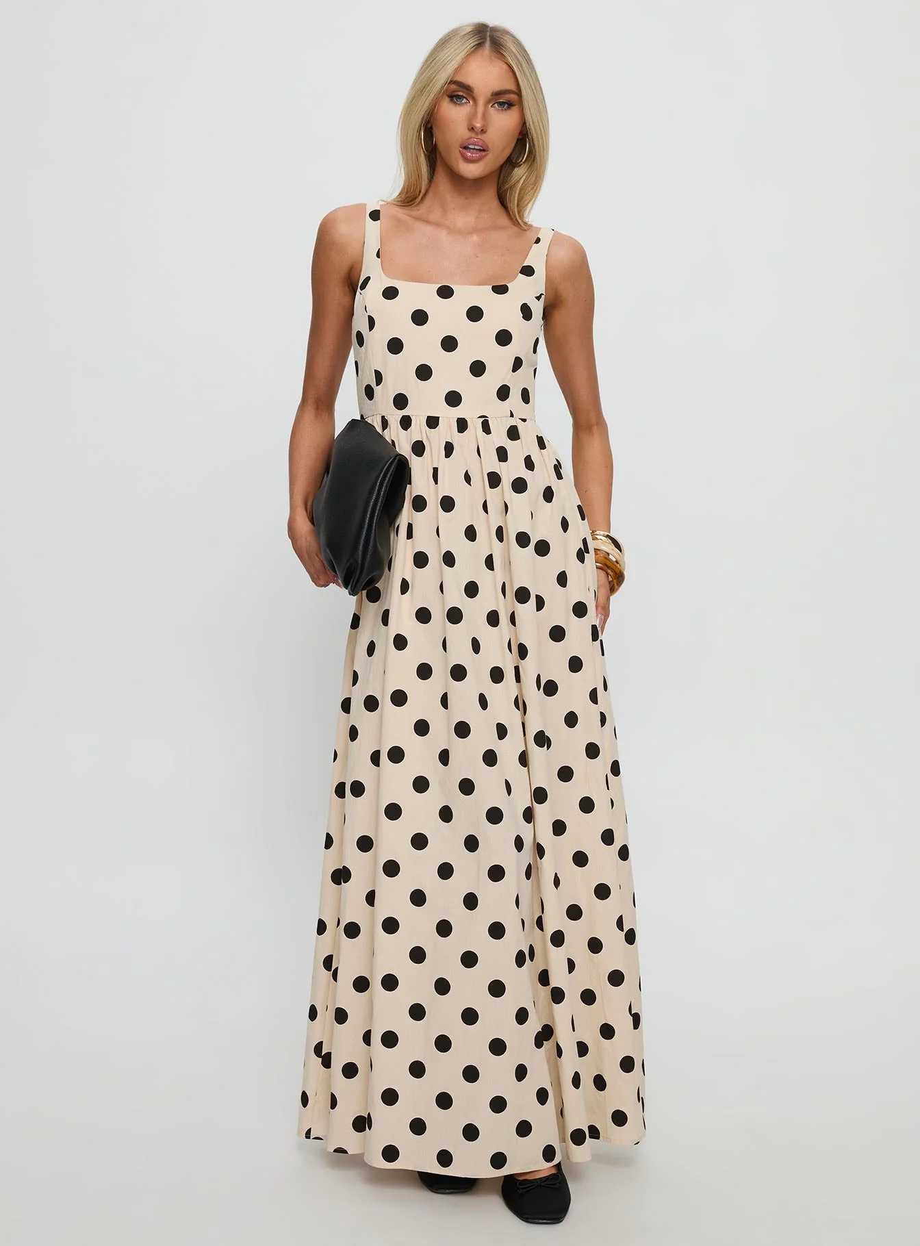 Cartmel Maxi Dress Cream / Polka Dot - Image 3