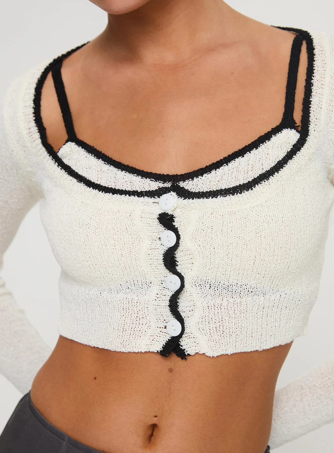 Chacklie Two-piece Top Cream - Image 6