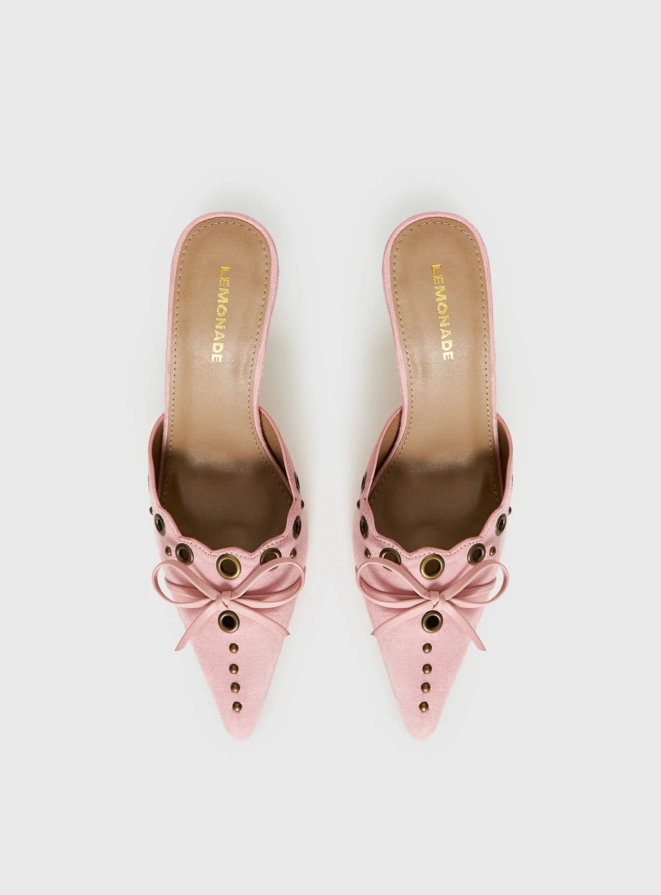 Charisma Pointed Toe Heels Dusty Pink - Image 5