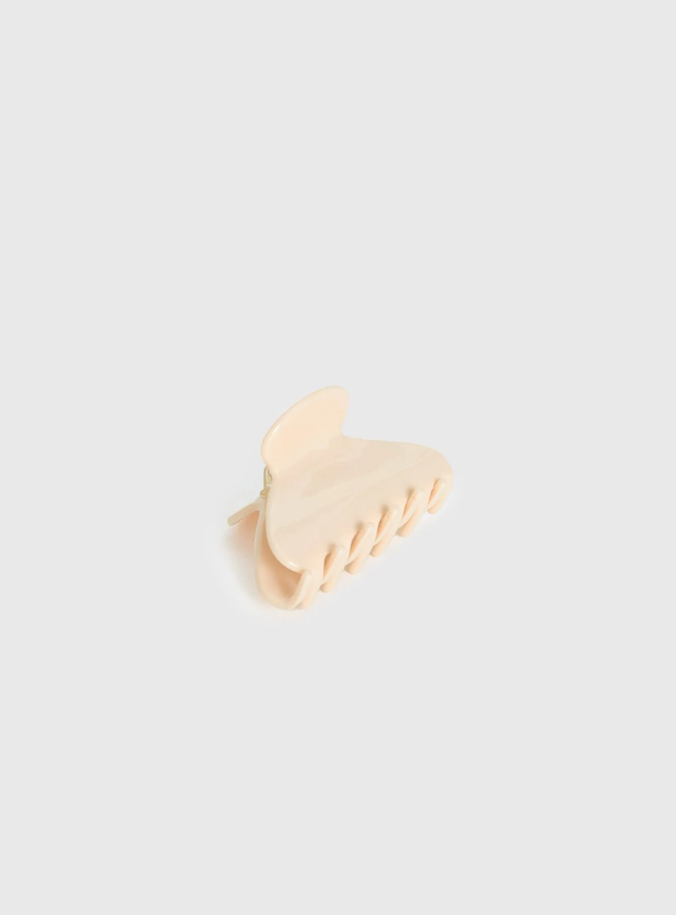 Charls Claw Clip Beige - Image 3