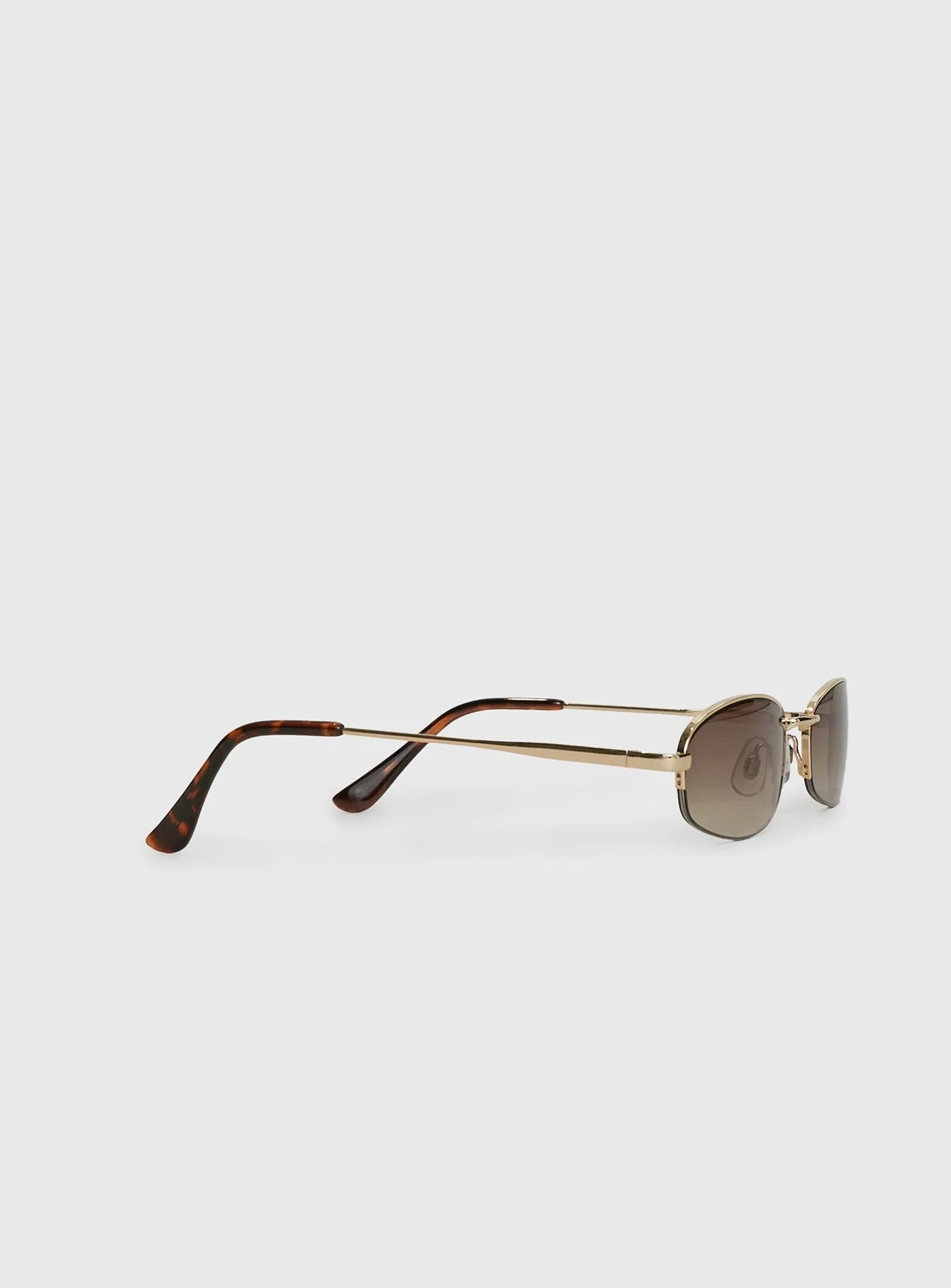 City Scene Sunglasses Brown / Gold - Image 3
