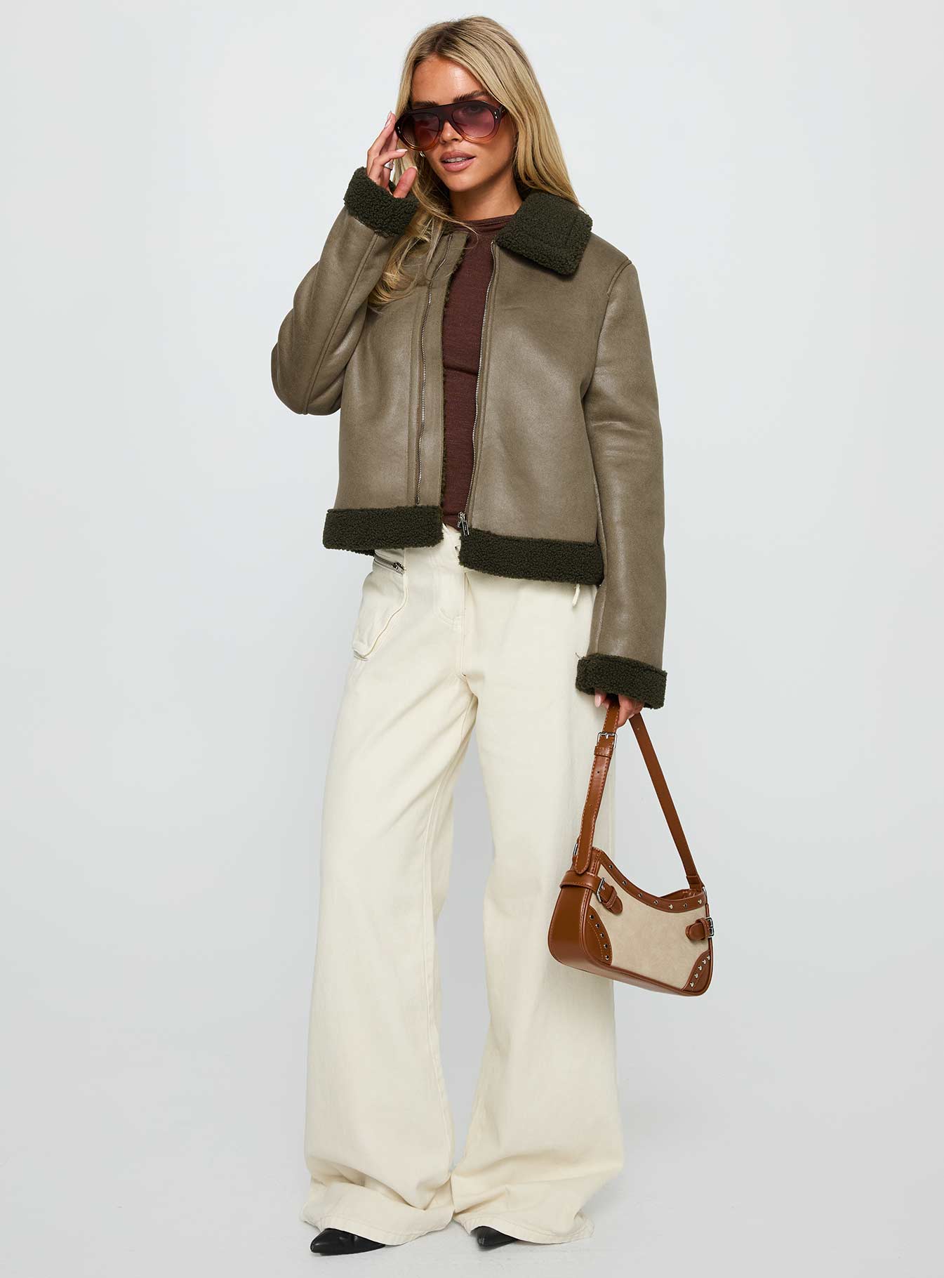Codenames Collared Jacket Green - Image 3