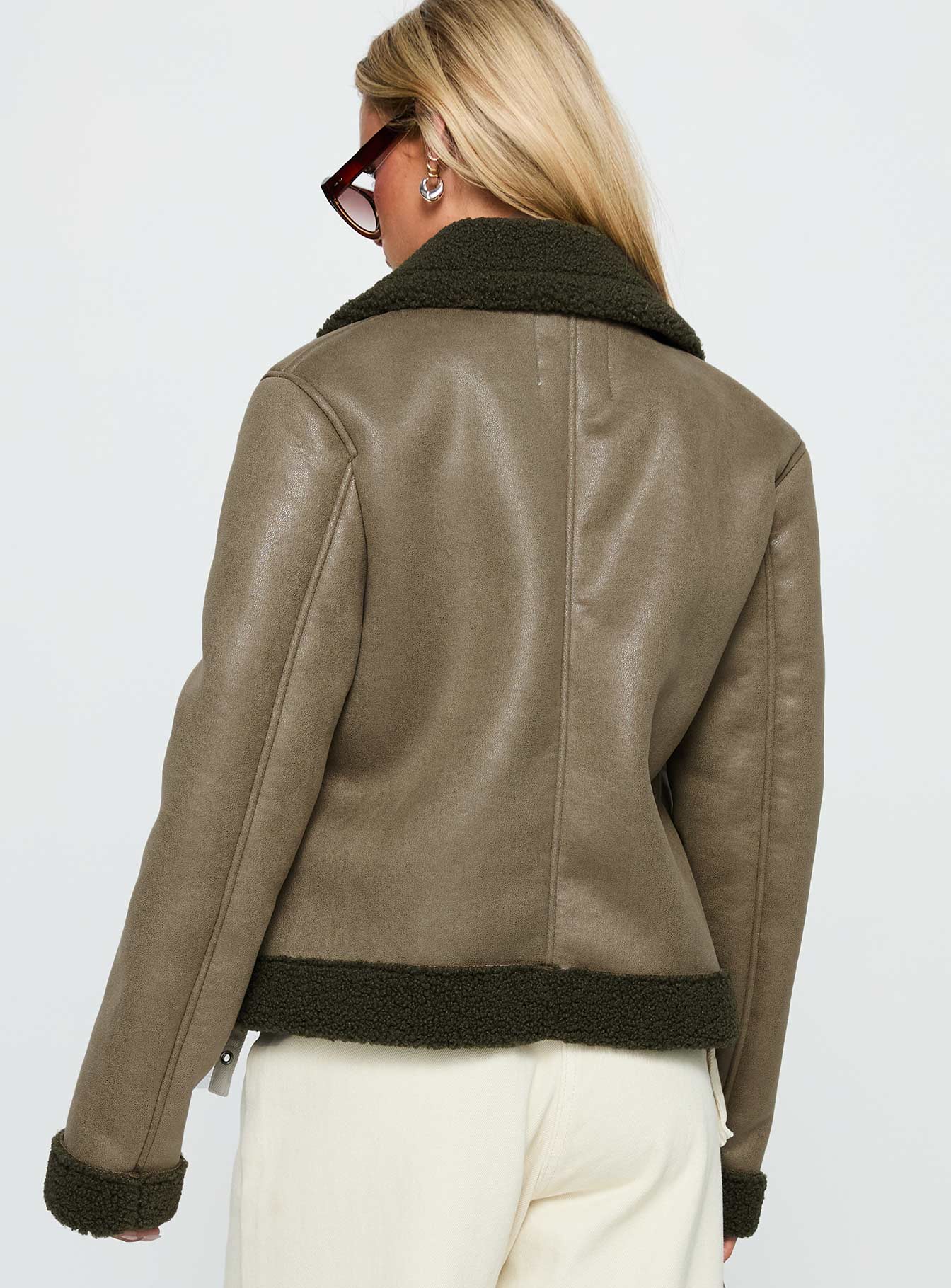 Codenames Collared Jacket Green - Image 5
