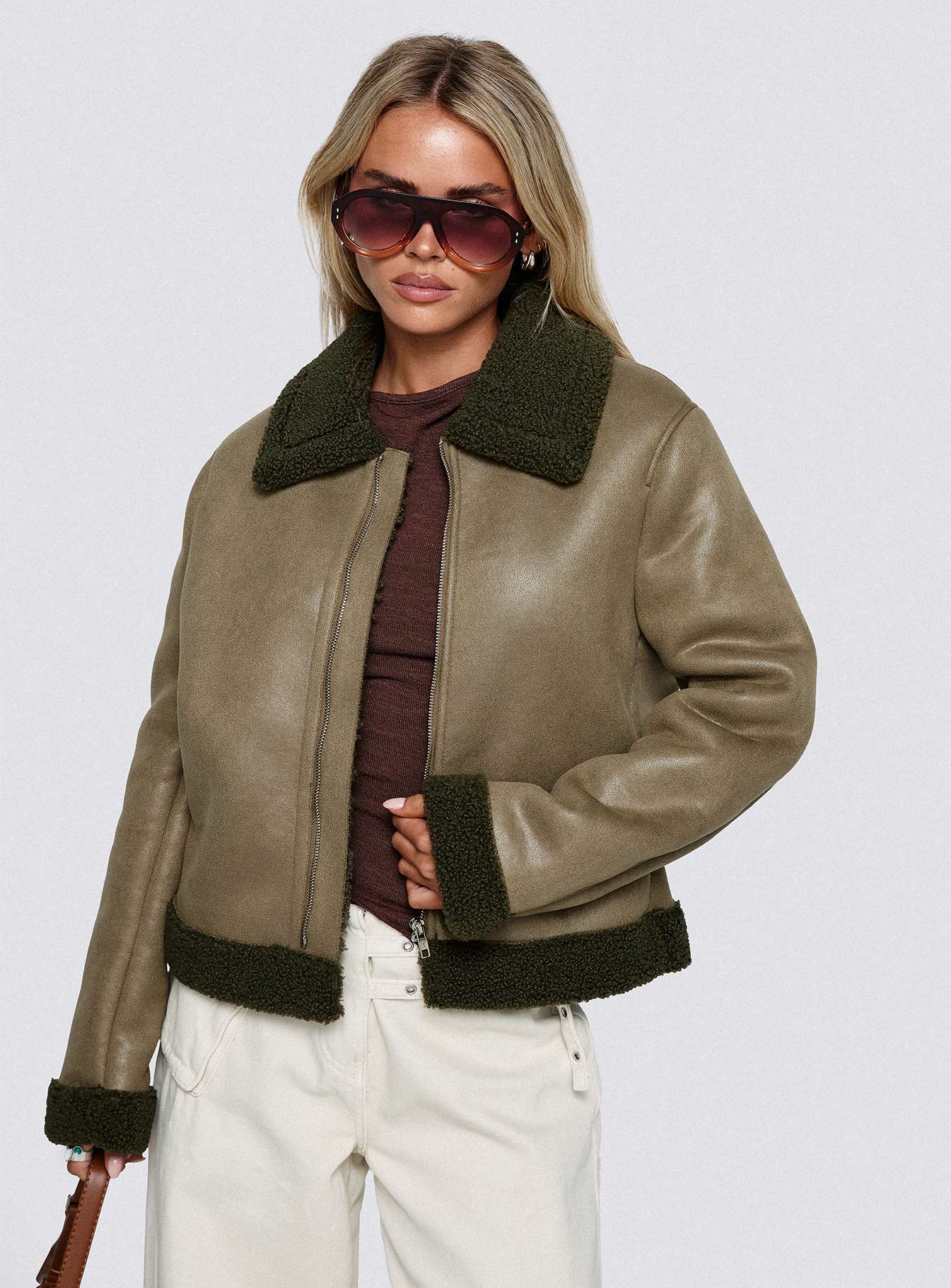 Codenames Collared Jacket Green - Image 9