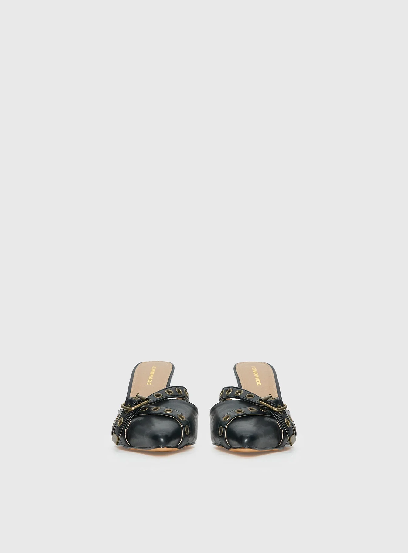 Compelling Pointed Toe Heels Black - Image 3