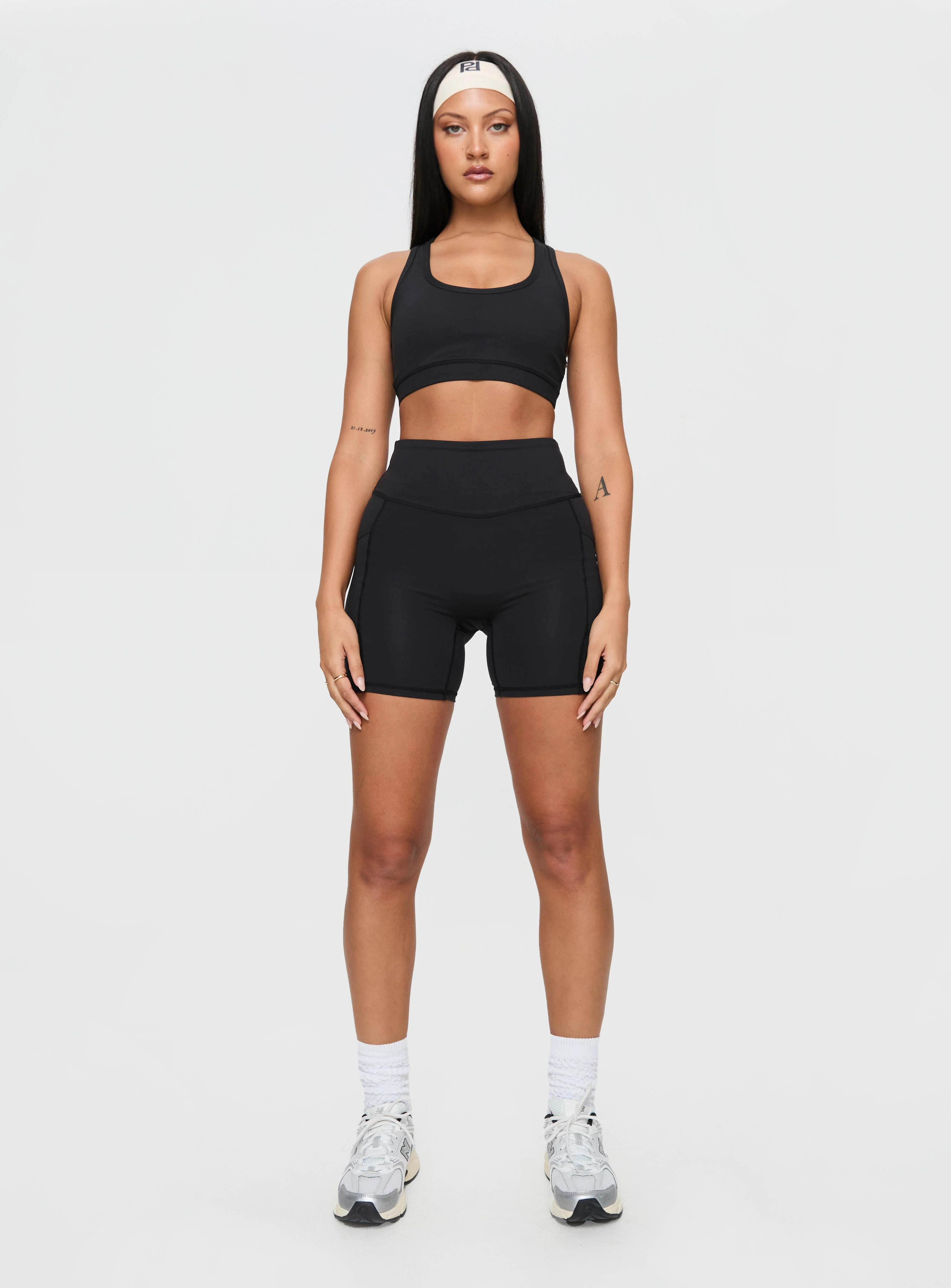 Conquer Activewear Shorts Black - Image 8