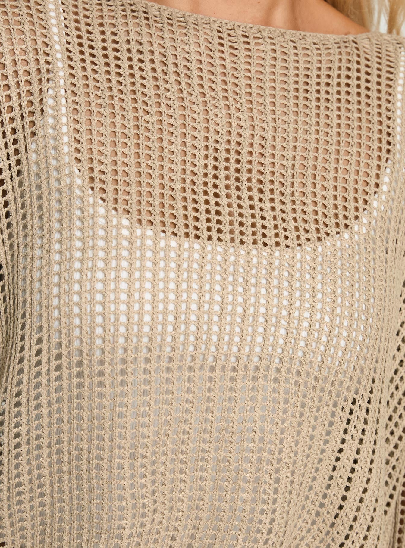 Conversations Knit Sweater Mocha - Image 6