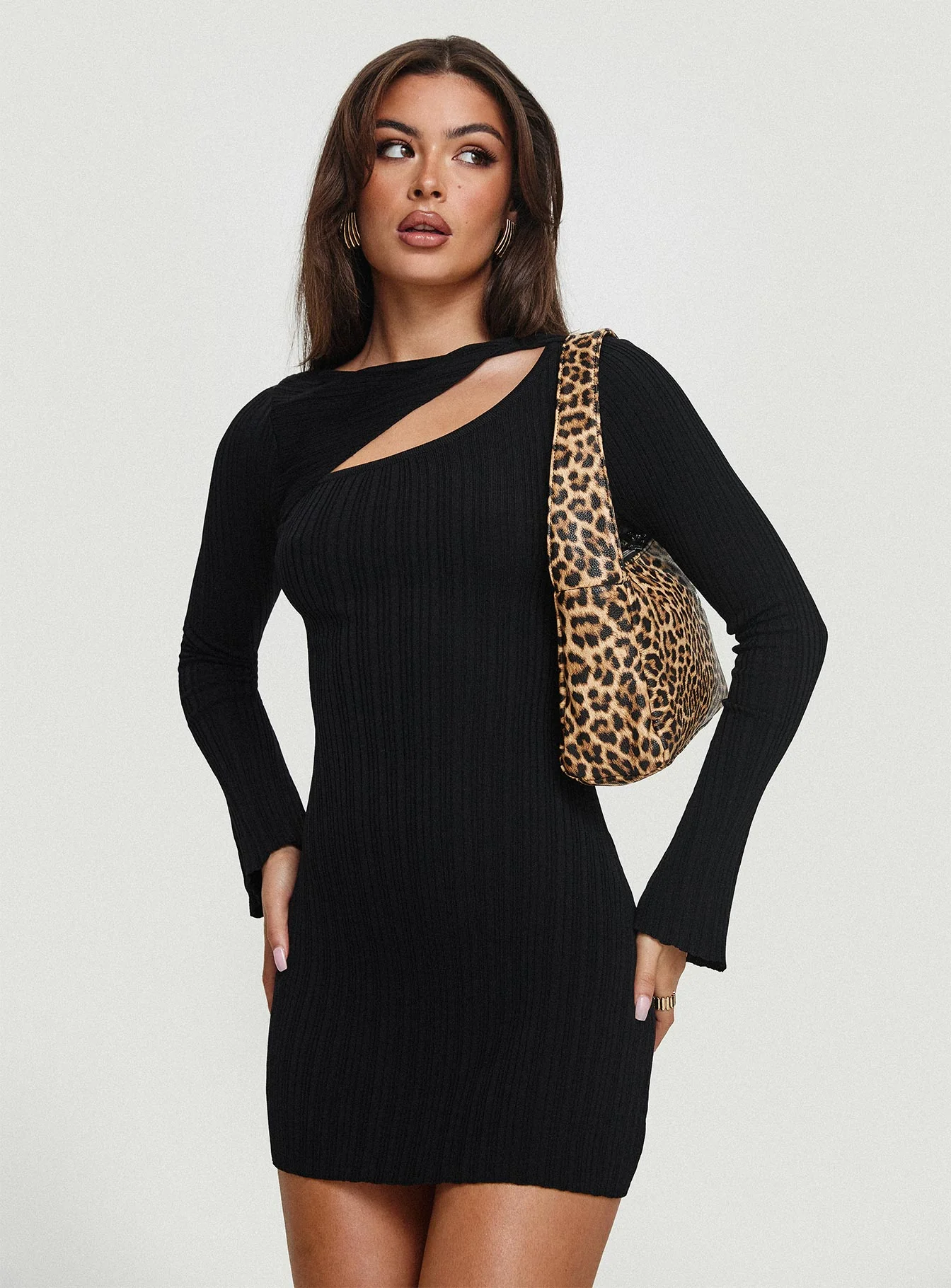 Cookson Mini Dress Black - Image 8