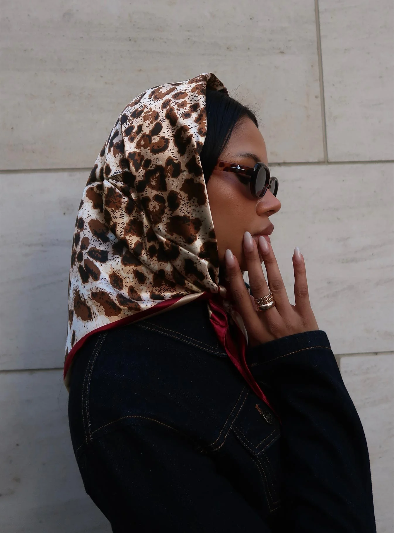 Cool Girl Scarf Leopard - Image 8