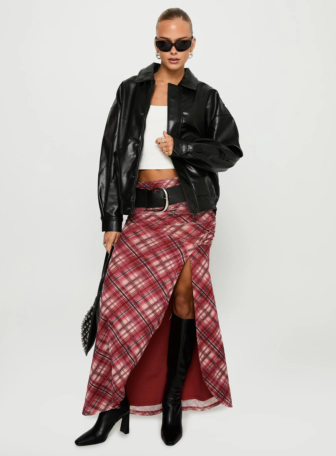 Cooperi Maxi Skirt Red Multi - Image 3