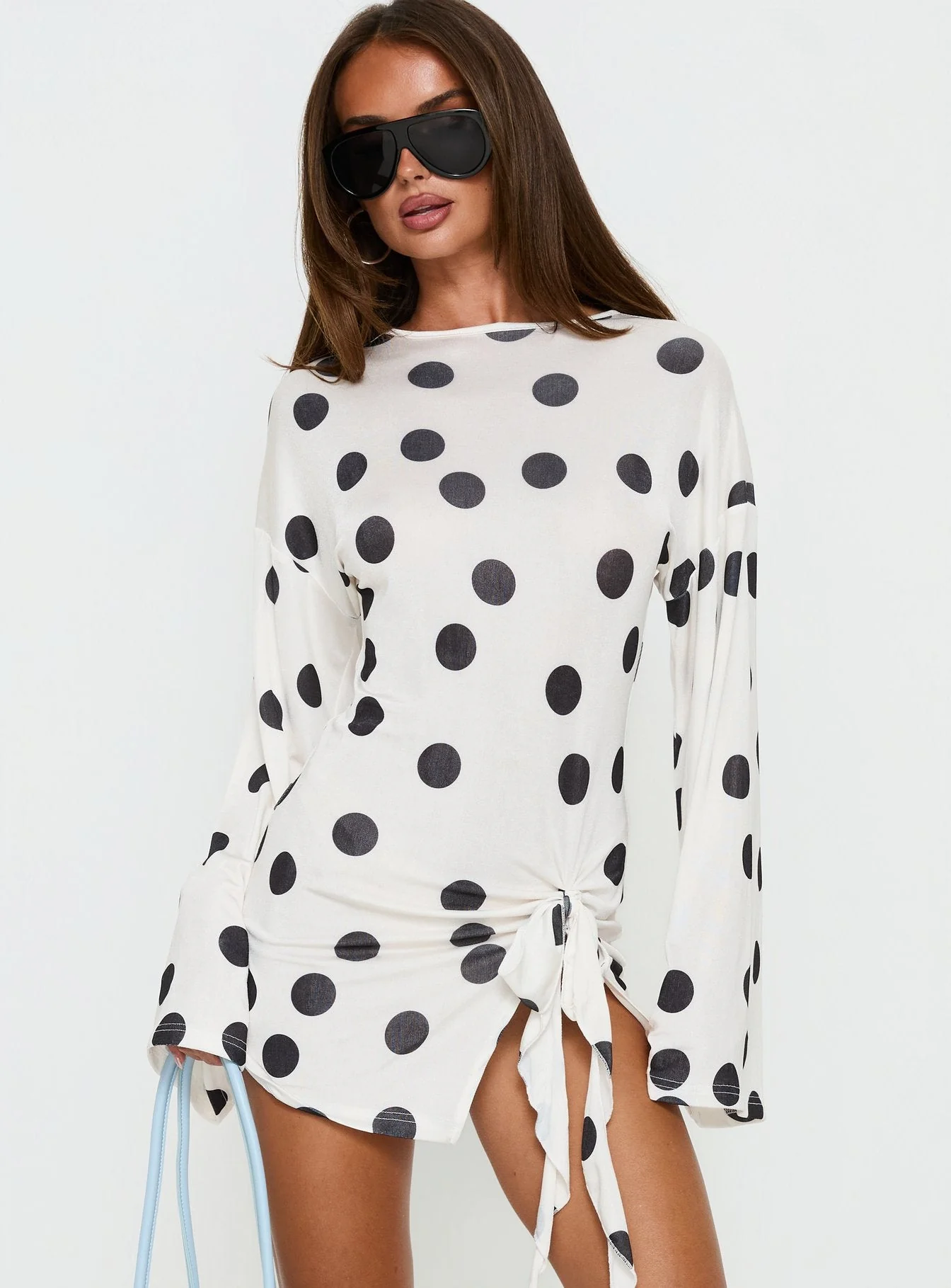 Cosmic Mini Dress Moonlight Polka - Image 2
