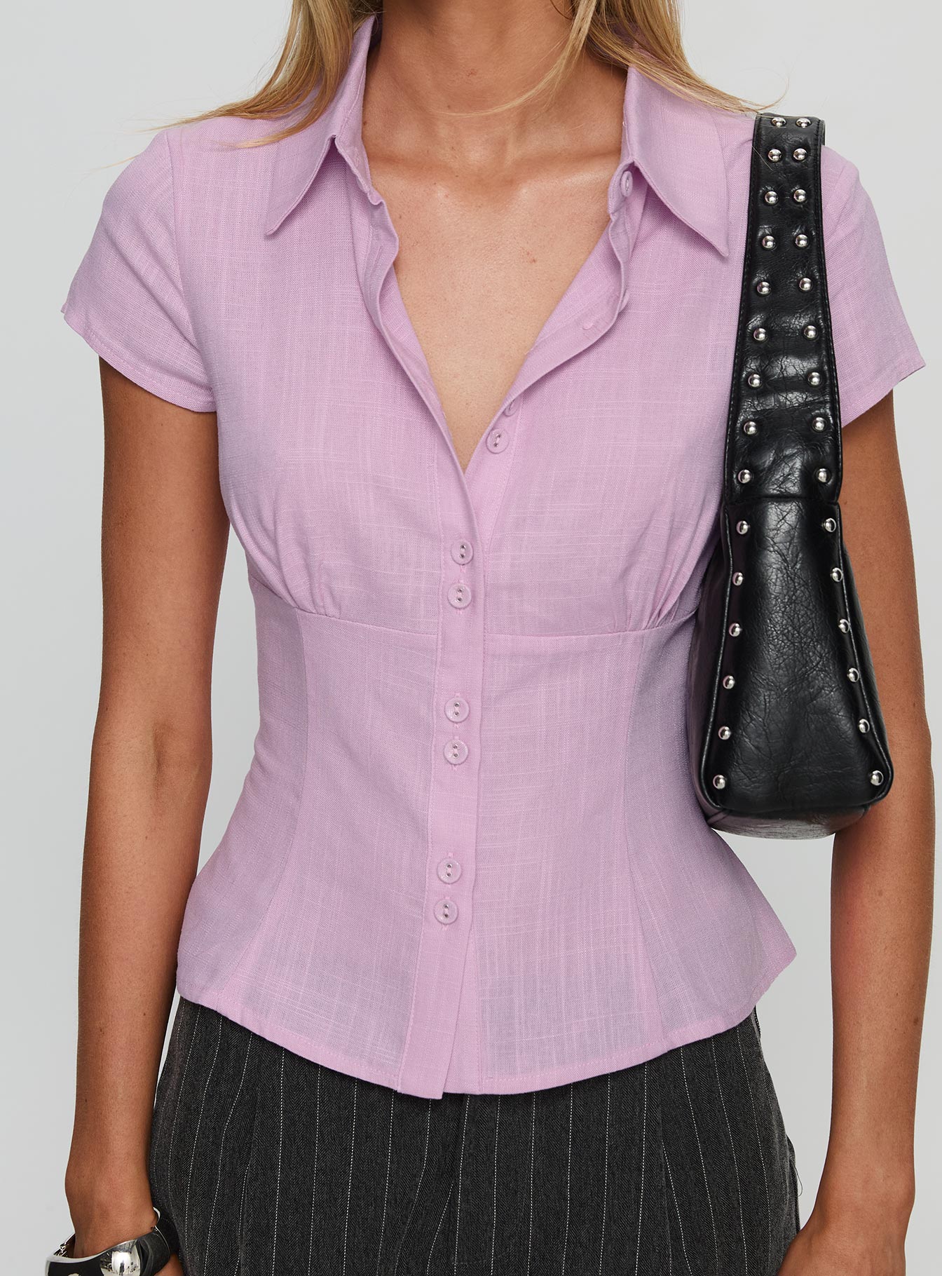 Cottesloe Blouse Top Pink - Image 6