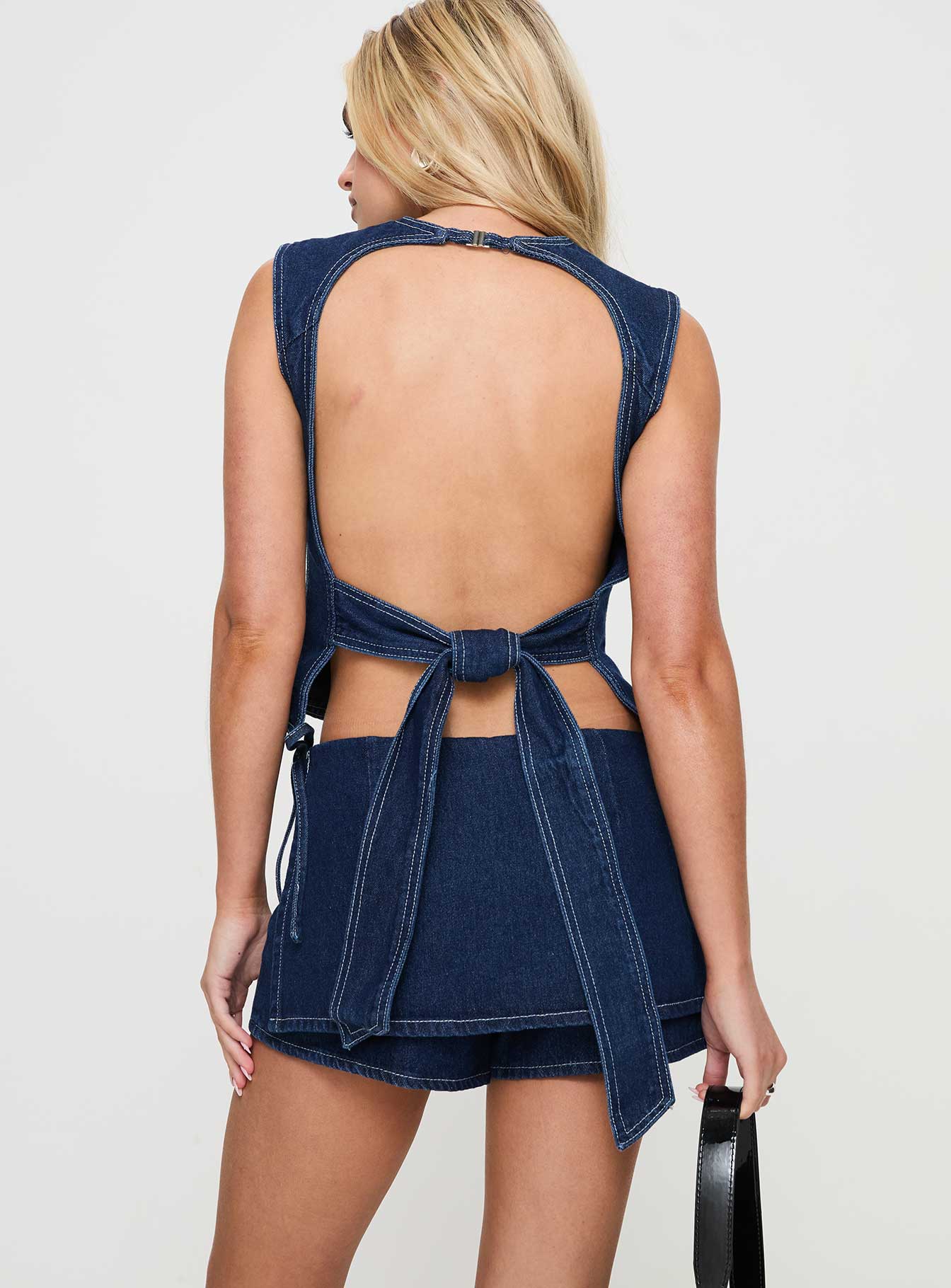 Countryside Skort Blue Denim - Image 5