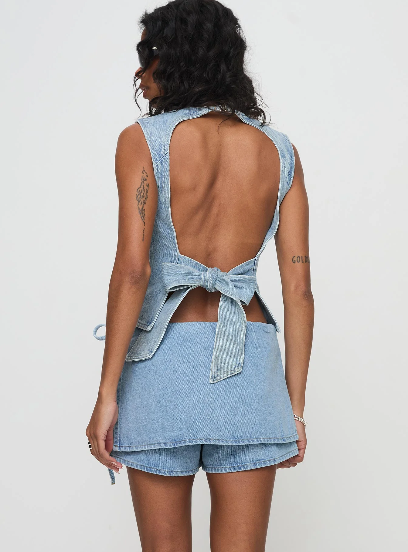 Countryside Skort Classic Denim - Image 5