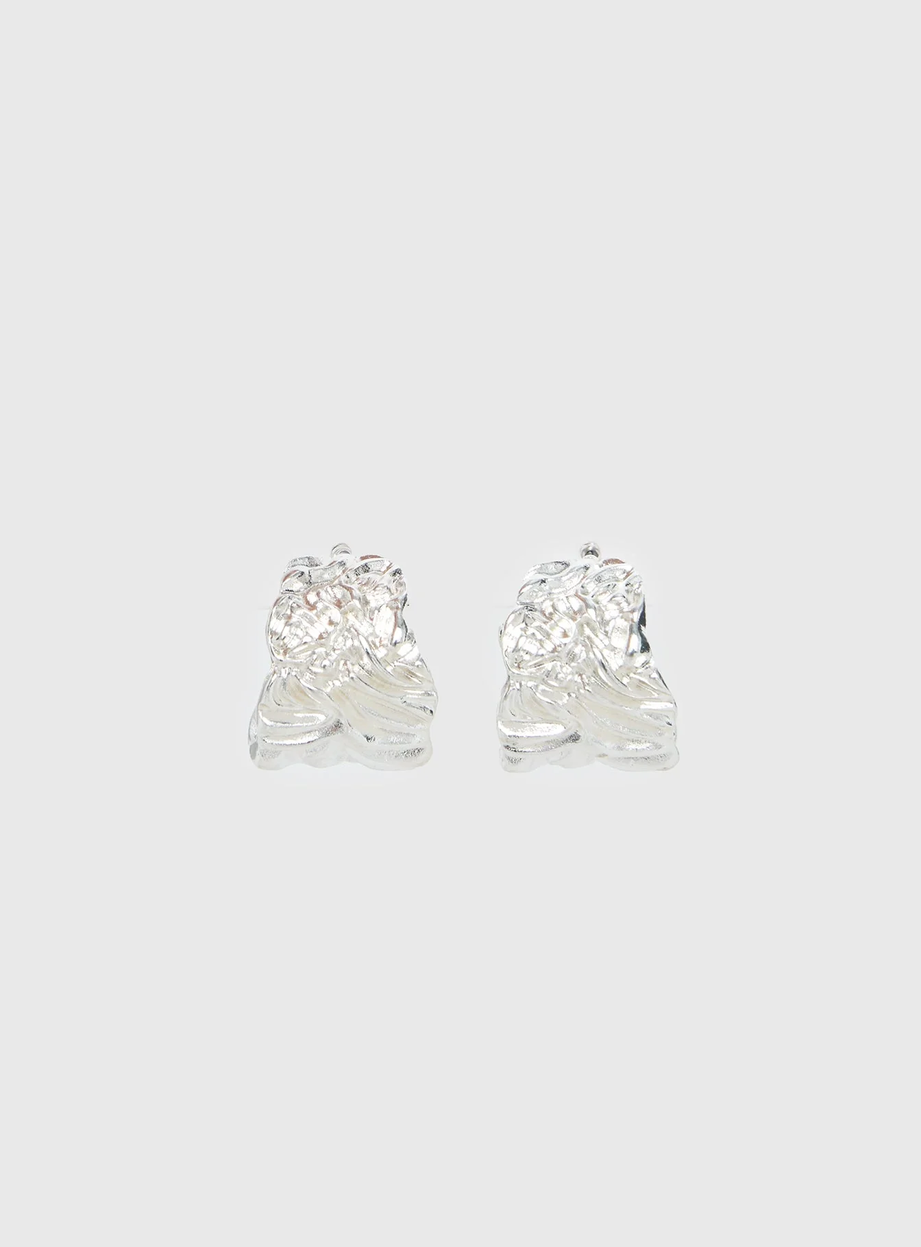 Courter Earrings Silver - Image 2