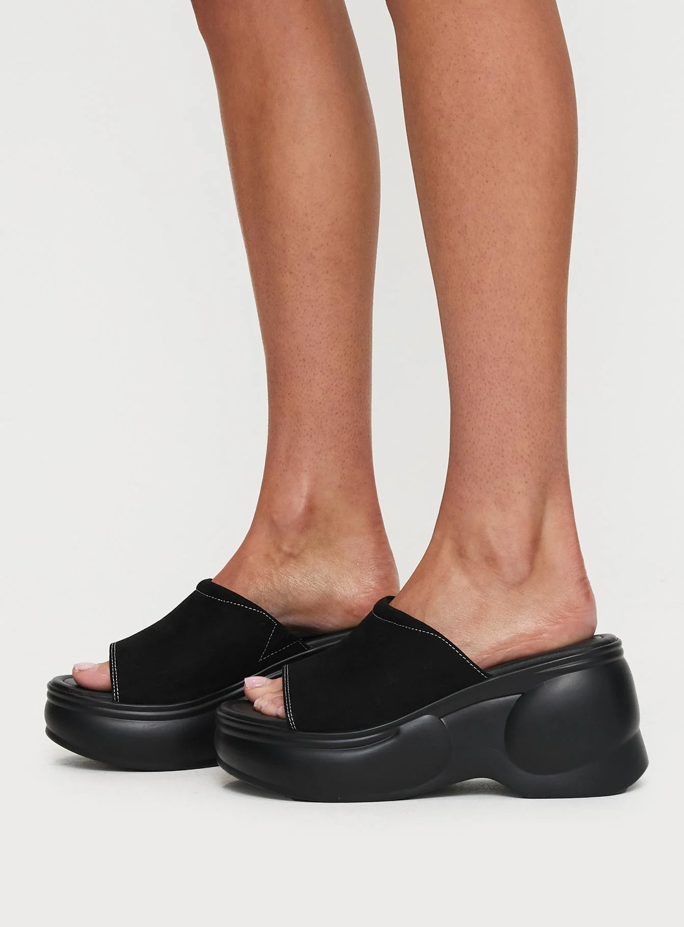 Cressida Platform Heels Black - Image 3