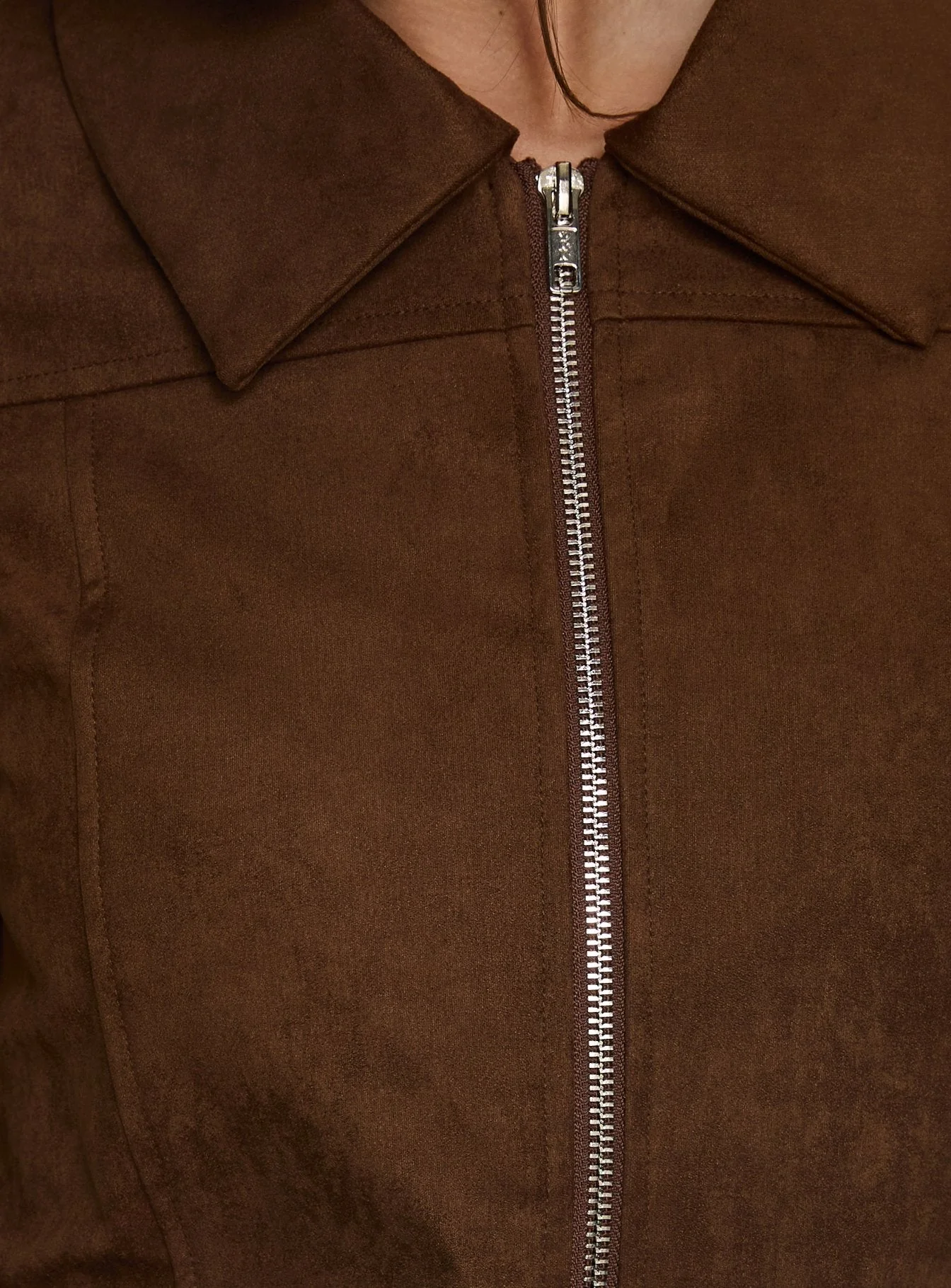 Dakohda Fringe Jacket Chocolate Brown - Image 6